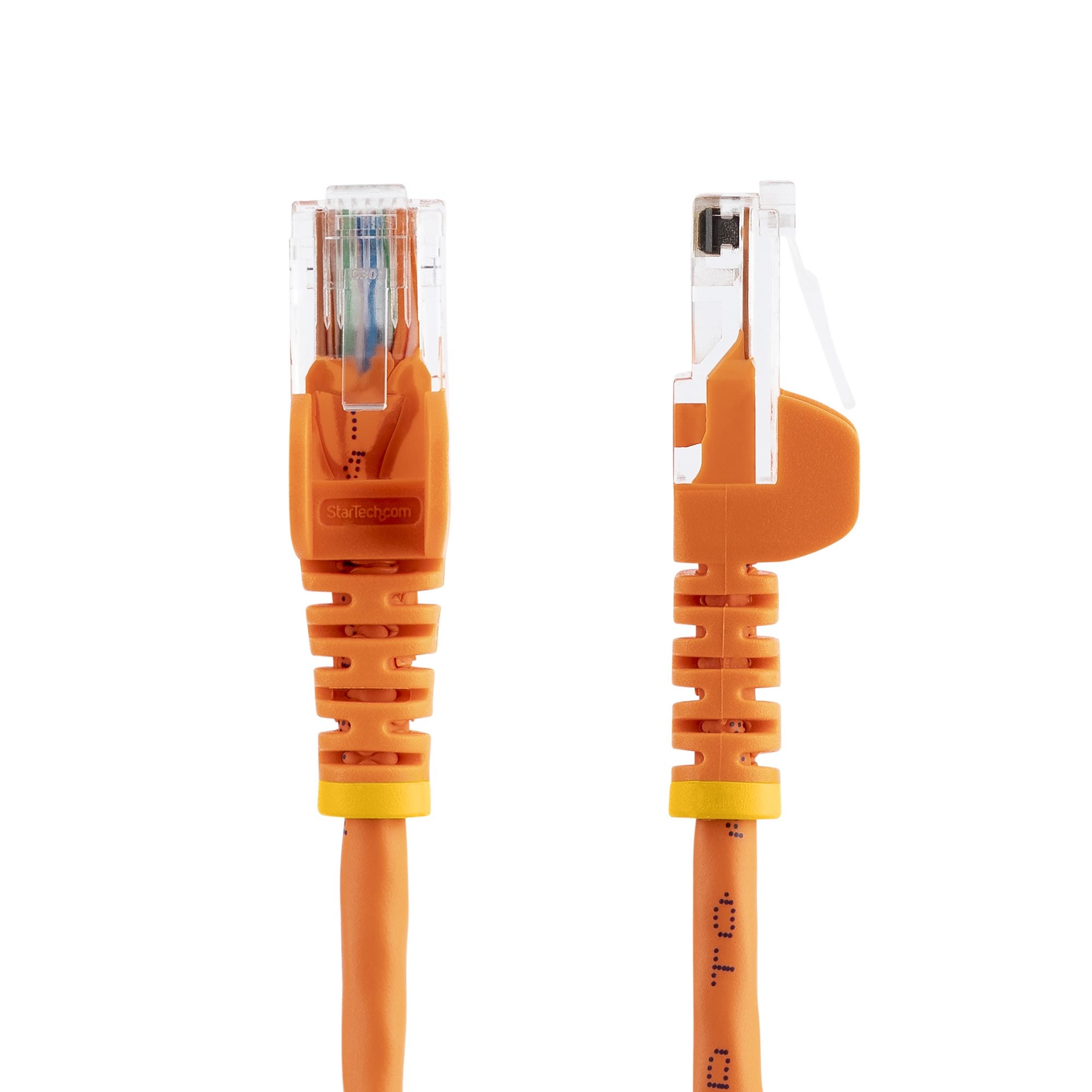 e StarTech.com 45PAT10MOR 0065030870955|065030870955 Nätverkskablar Cat5e Ethernet patchkabel med hakfria RJ45-kontakter -