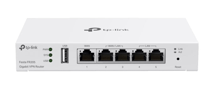 www.electricalstuff.se ElectricalStuff.se TP-Link Festa FR205 kabelansluten router 10 Gigabit Ethernet, 100 Gigabit Ethern