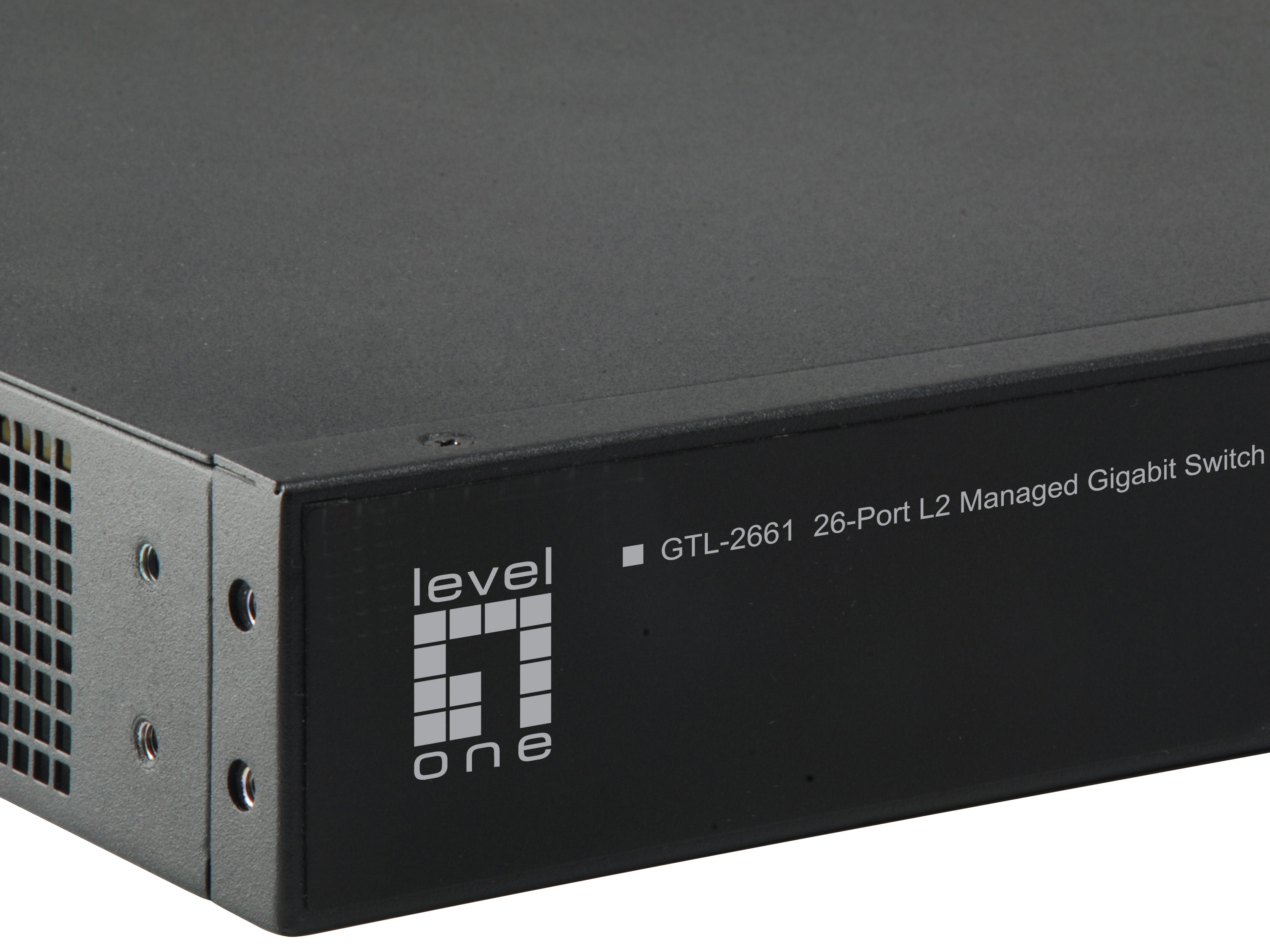 61 nätverksswitchar hanterad L2 Gigabit Ethernet (10/100/1000) Svart LevelOne GTL-2661 4015867203057 Nätverksswitchar GTL-