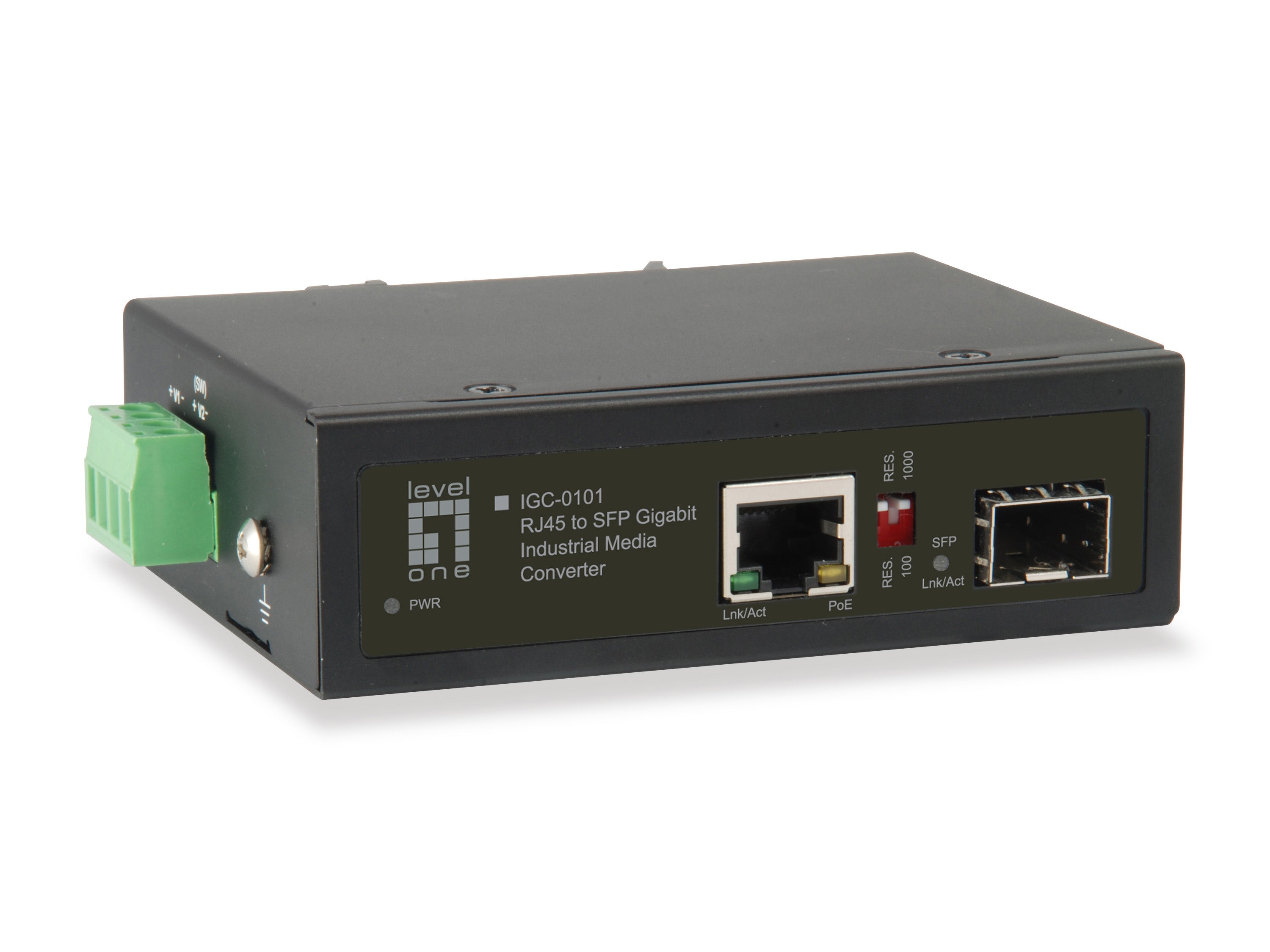 www.electricalstuff.se ElectricalStuff.se LevelOne IGC-0101 mediakonverterare för nätverk 1000 Mbit/s LevelOne IGC-0101 40