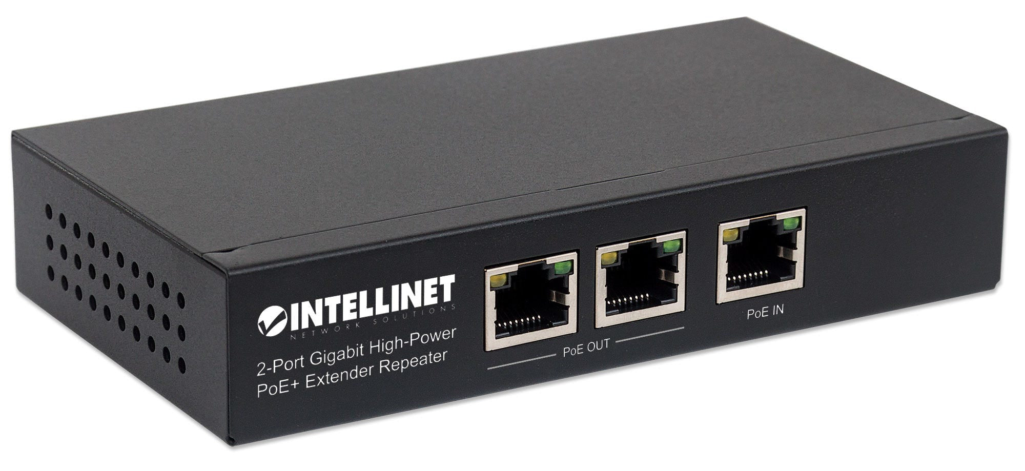 ömförsörjning via Ethernet (PoE) stöd Svart Intellinet 561266 0766623561266|766623561266 Nätverksswitchar 561266 www.elect