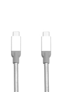 www.electricalstuff.se ElectricalStuff.se Verbatim USB-C till USB-C synkroniserings- och laddningskabel i rostfritt stål U