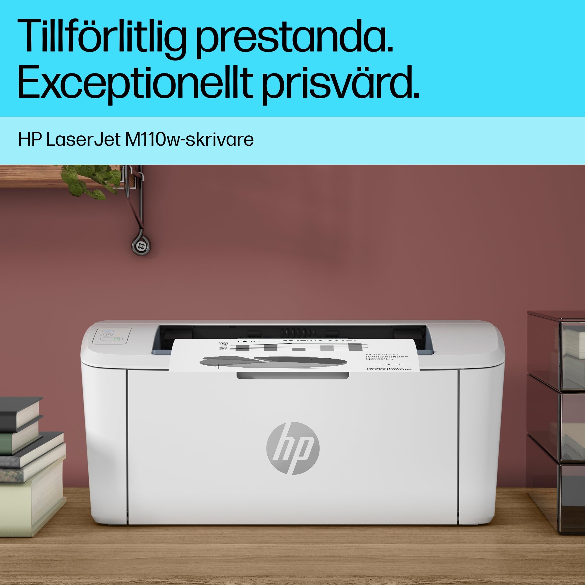 Laserskrivare LaserJet LaserJet M110w-skrivare www.electricalstuff.se ElectricalStuff.se HP LaserJet M110w-skrivare HP 7