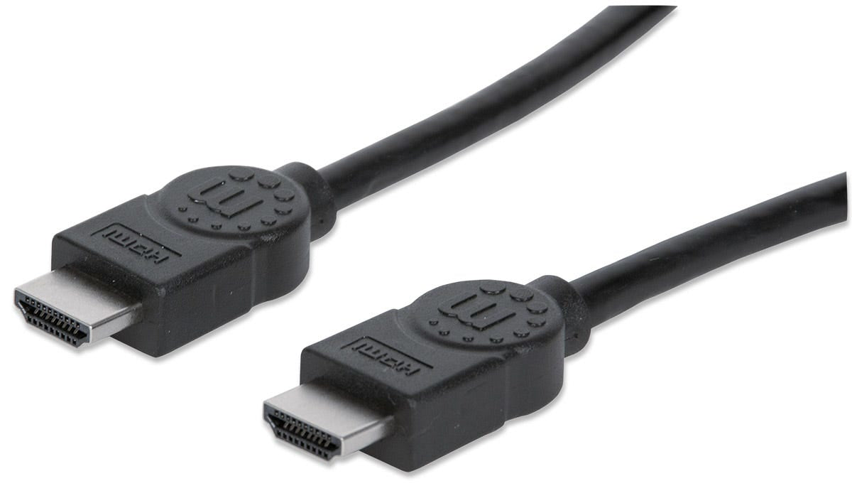 www.electricalstuff.se ElectricalStuff.se Manhattan 323192 HDMI-kabel 1 m HDMI Typ A (standard) Svart Manhattan 323192 076