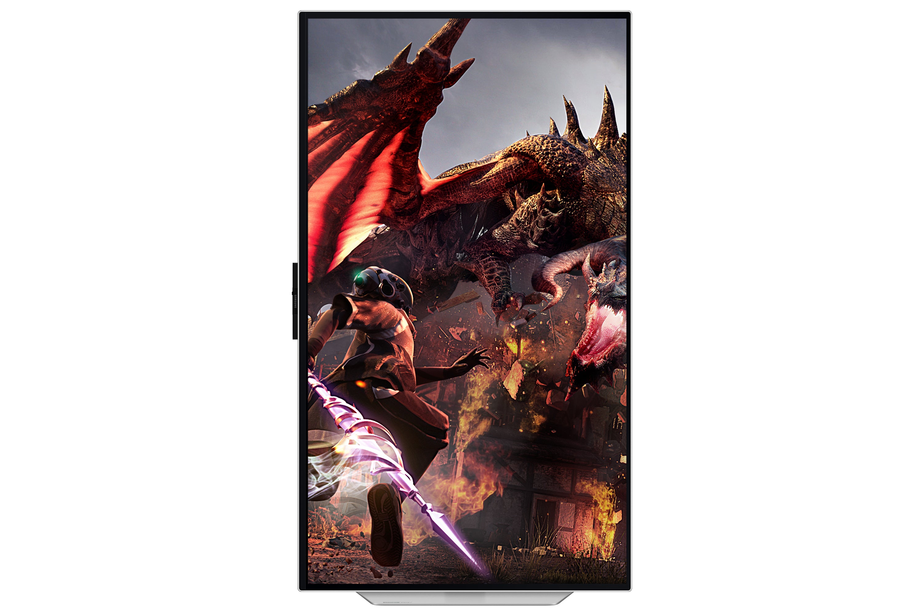 tricalStuff.se Samsung G80SD platta pc-skärmar 81,3 cm (32") 3840 x 2160 pixlar 4K Ultra HD OLED Silver Samsung LS32DG800S