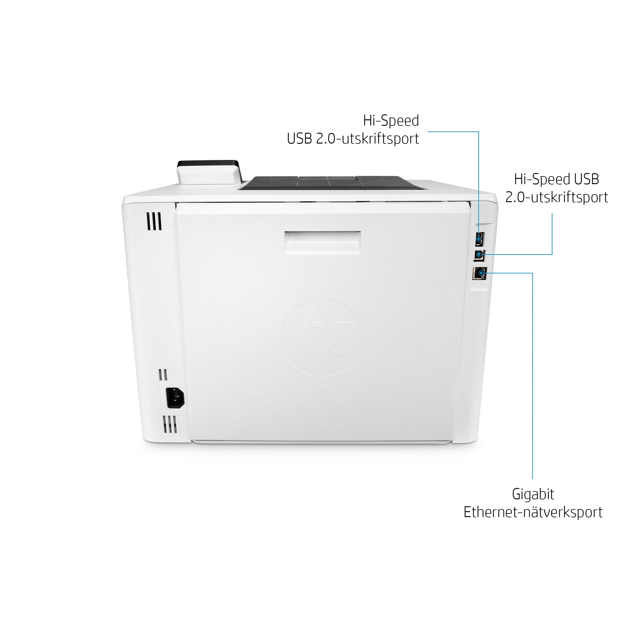HP Color LaserJet Enterprise M455dn, Färg, Skrivare för Företag, Utskrift, Kompakt storlek; Hög säkerhet; Energieffektiv; D
