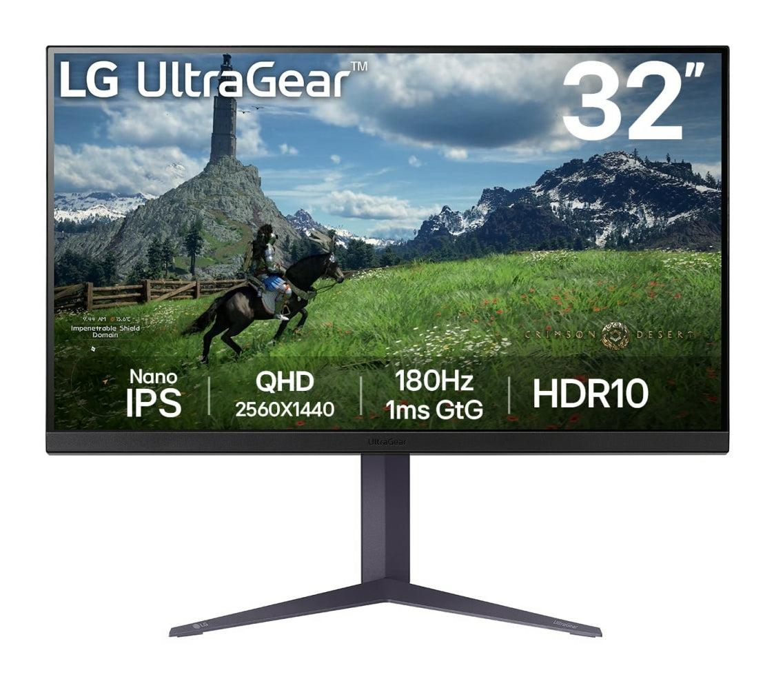 www.electricalstuff.se ElectricalStuff.se LG 32GS85Q-B platta pc-skärmar 80 cm (31.5") 2560 x 1440 pixlar Quad HD Svart LG