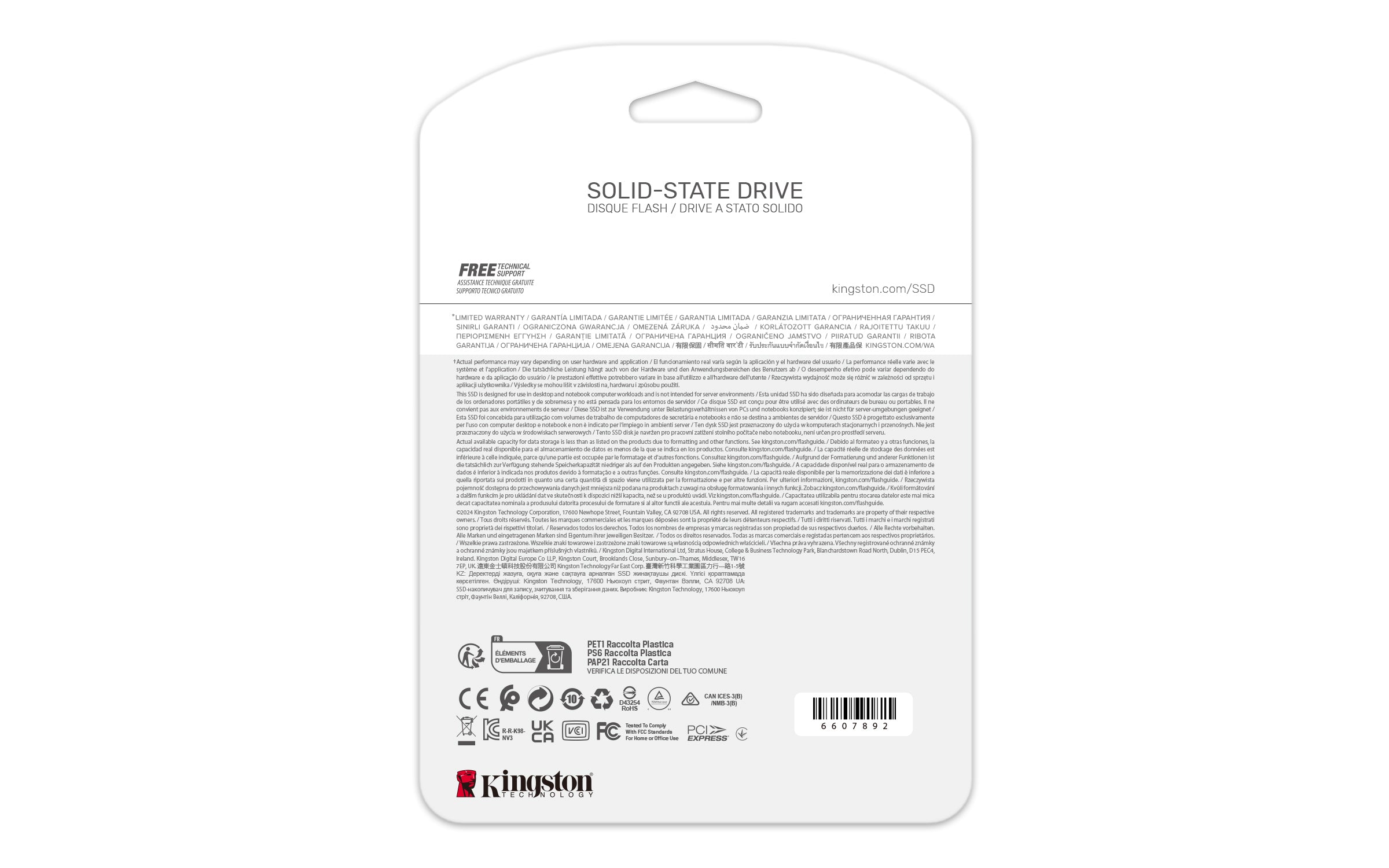 4 TB M.2 PCI Express 4.0 NVMe 3D NAND Kingston Technology SNV3S/4000G 0740617346602|740617346602 SSD-Hårddisk NV3 www.ele