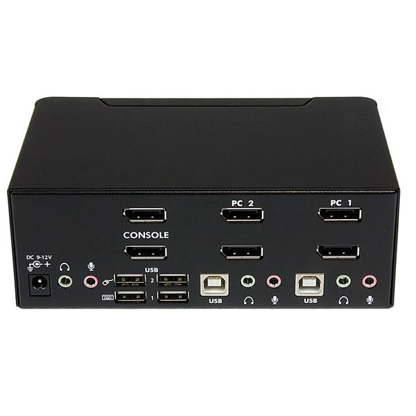 & USB 2.0-hubb www.electricalstuff.se ElectricalStuff.se StarTech.com Dubbel USB DisplayPort KVM-switch med 2 portar, audi