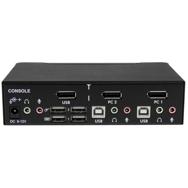 switch med 2 portar och audio www.electricalstuff.se ElectricalStuff.se StarTech.com Professionell USB DisplayPort KVM-swi
