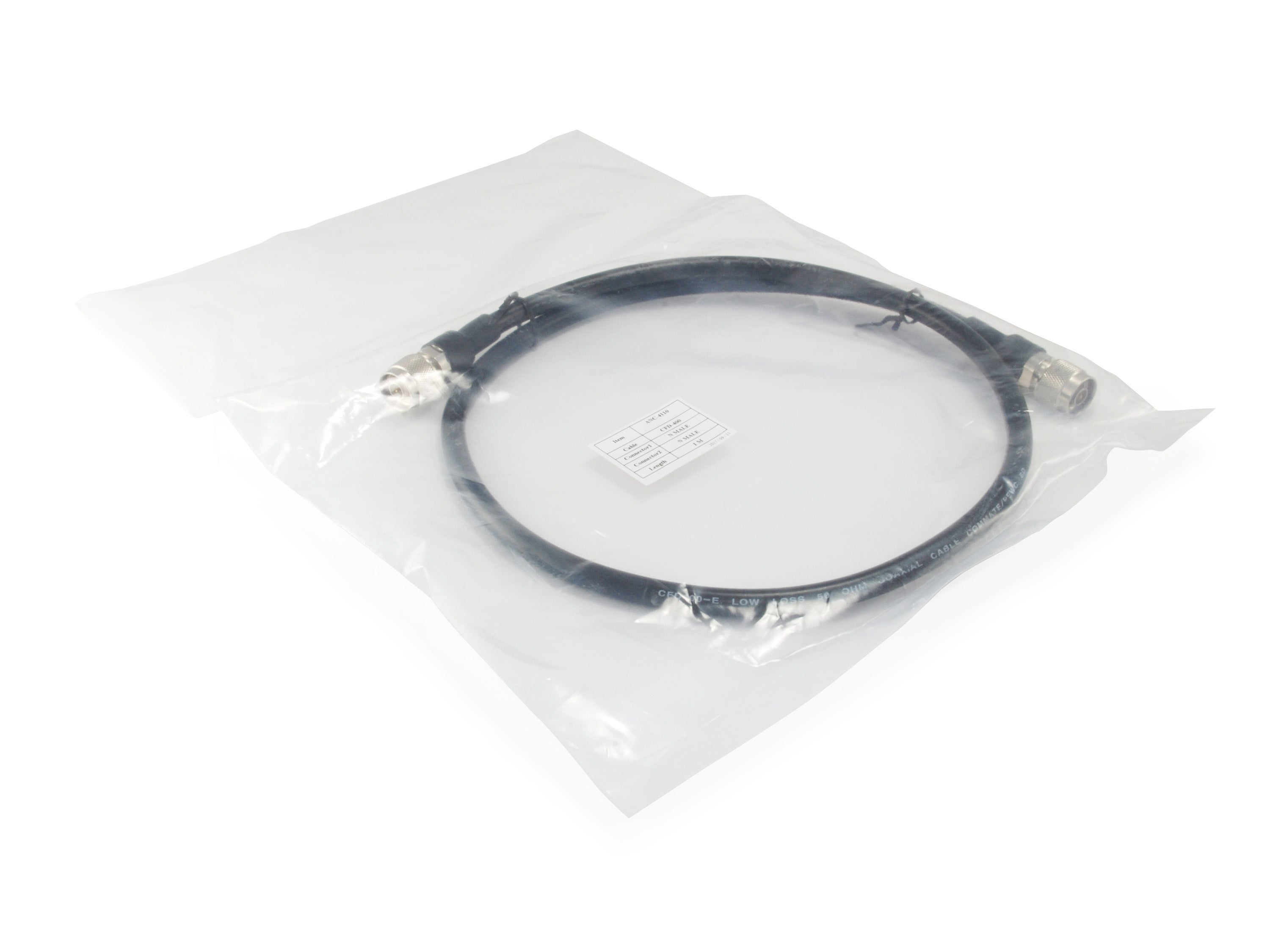 8 Koaxialkablar ANC-4110 www.electricalstuff.se ElectricalStuff.se LevelOne ANC-4110 koaxialkablar CFD400 1 m Svart Leve