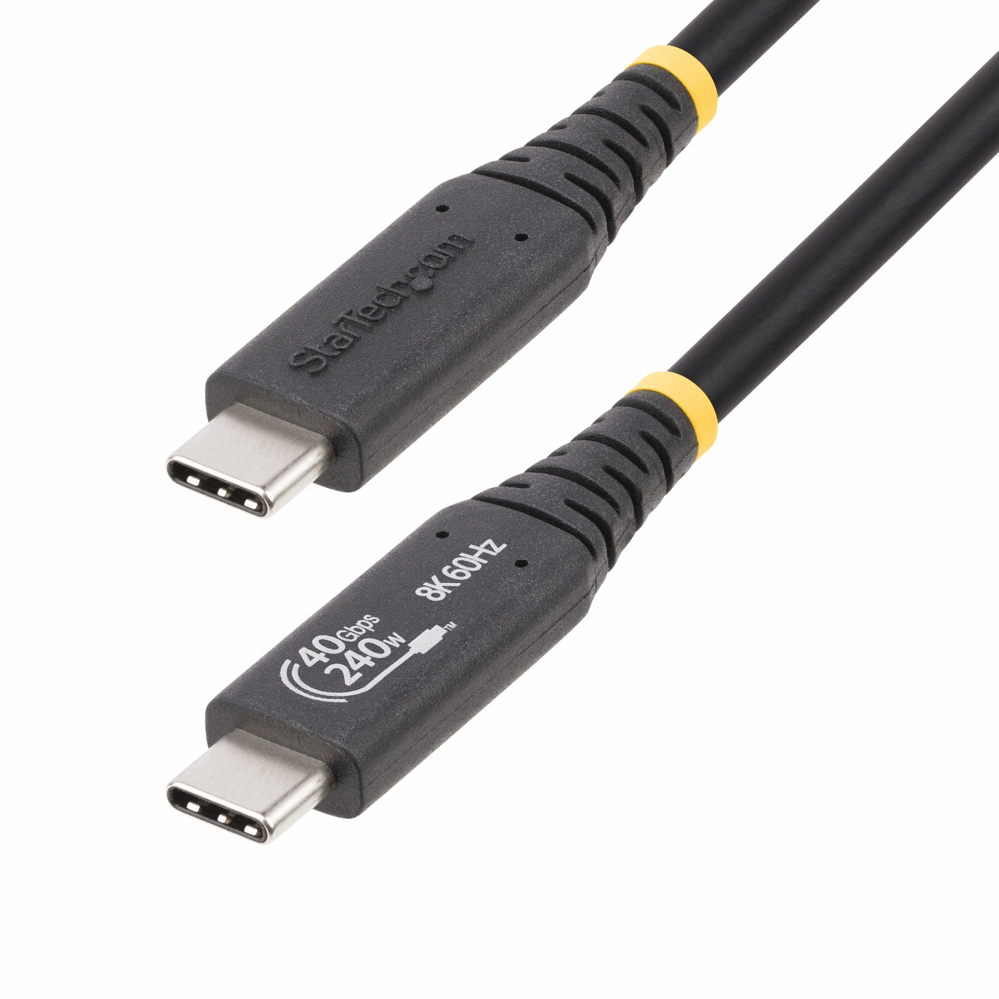 www.electricalstuff.se ElectricalStuff.se StarTech.com 50C-40G-USB4-CABLE USB-kablar USB4 Gen 3x2 0,5 m USB C Svart StarTe