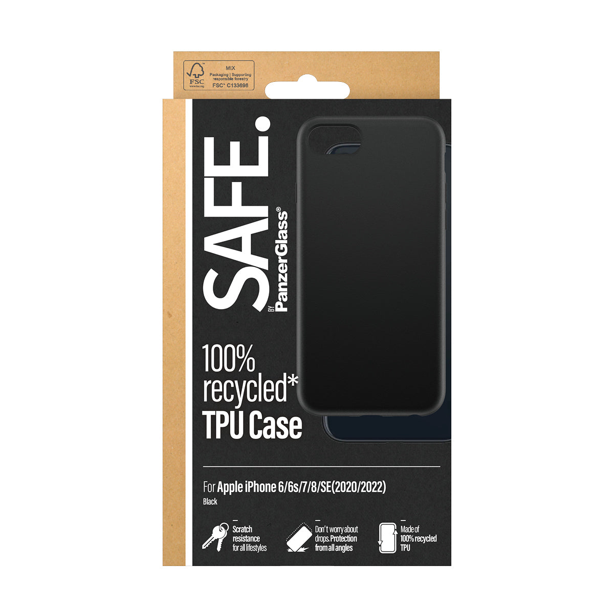 95834 mobiltelefonfodral Omslag Transparent PanzerGlass BULKSAFE95834 5715685001710 Mobiltelefonfodral BULKSAFE95834 www.e