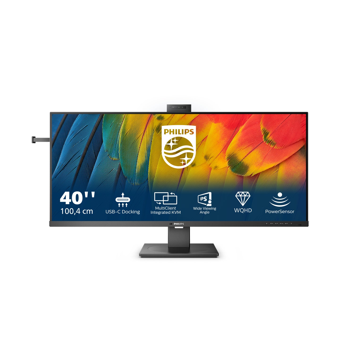 pixlar Wide Quad HD LCD Svart Philips 40B1U5601H/00 8712581797492 Platta Pc-Skärmar 5000 series 40B1U5601H/00 www.electrica