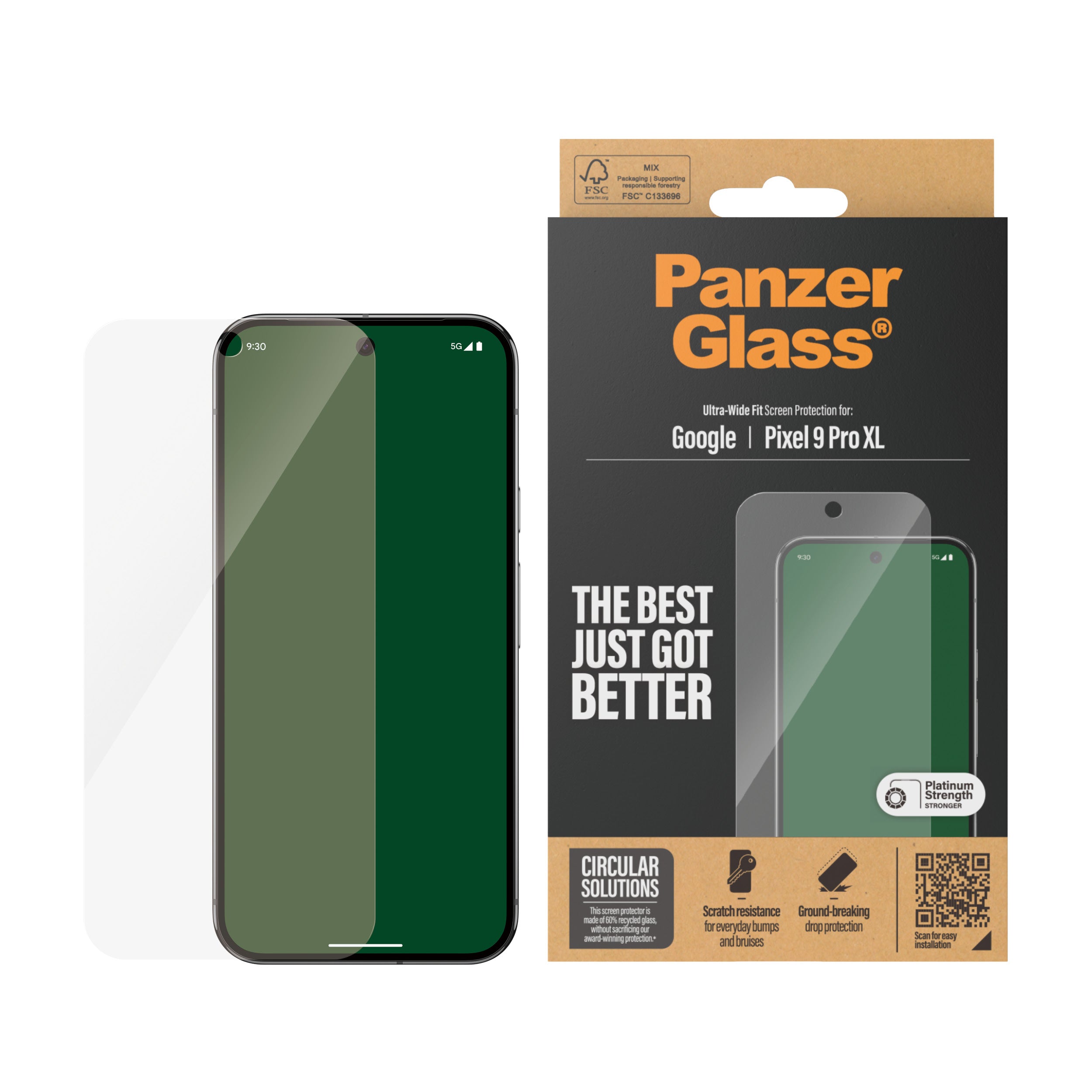 skydd Google 1 styck PanzerGlass 4786 5715685000546 Skärm- och Baksidesskydd till Mobiltelefoner 4786 www.electricalstuff.