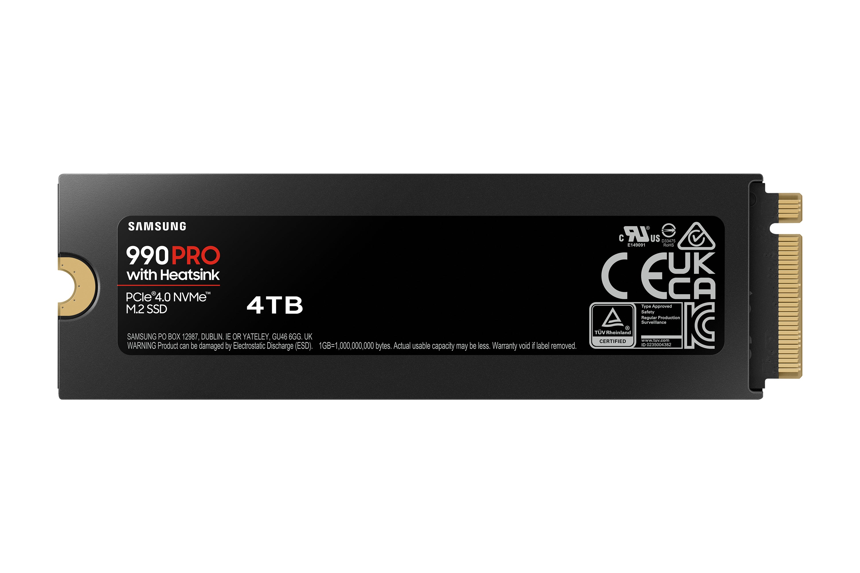 06095255811 SSD-Hårddisk 990 Pro www.electricalstuff.se ElectricalStuff.se Samsung 990 Pro 4 TB M.2 PCI Express 4.0 NVMe