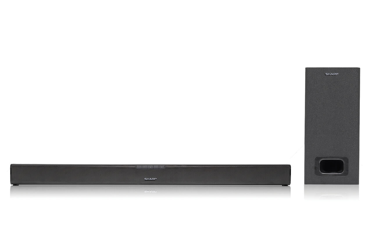 www.electricalstuff.se ElectricalStuff.se Sharp HT-SBW110 soundbar-högtalare Svart 2.1 kanaler 180 W Sharp HT-SBW110 49740