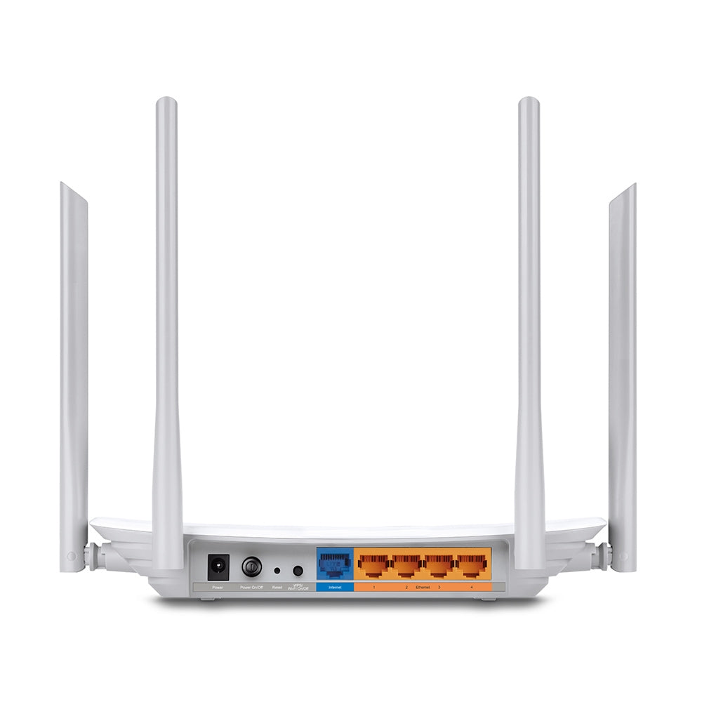 uff.se ElectricalStuff.se TP-Link Archer C50 trådlös router Snabb Ethernet Dual-band (2,4 GHz / 5 GHz) Svart TP-Link ARCHE