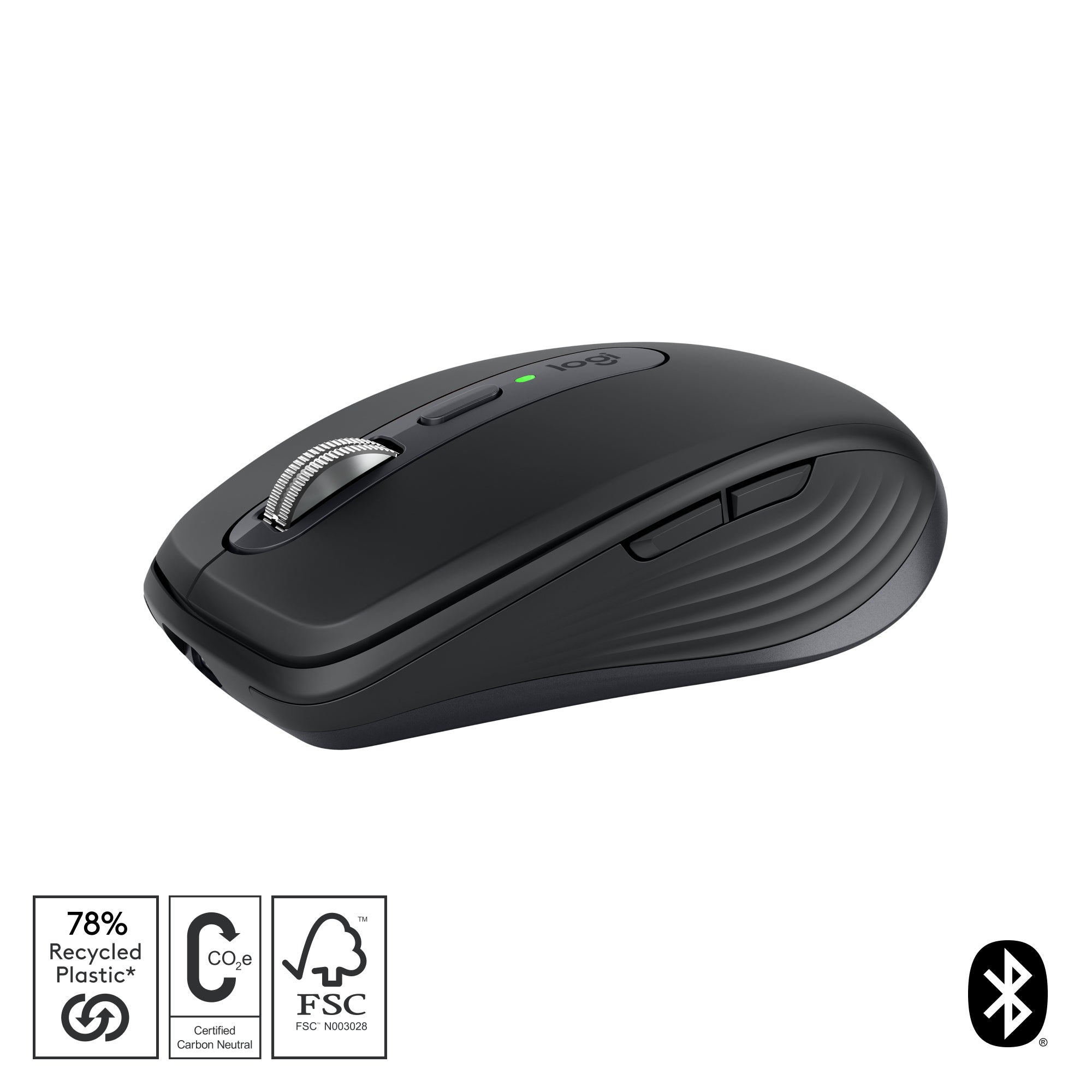 www.electricalstuff.se ElectricalStuff.se Logitech MX Anywhere 3S datormöss Kontor högerhand Trådlös RF + Bluetooth laser