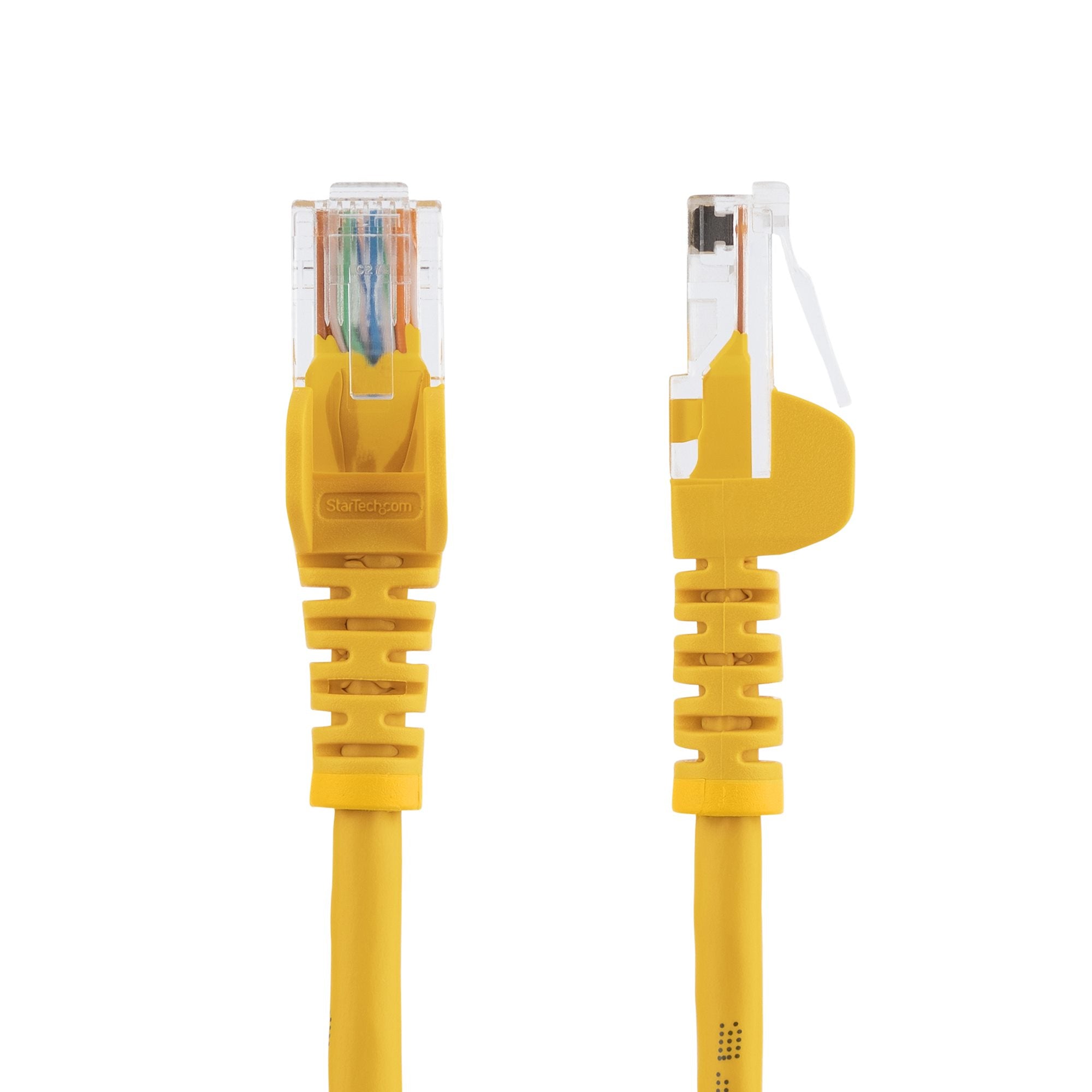 arTech.com 45PAT7MYL 0065030870917|065030870917 Nätverkskablar Cat5e Ethernet patchkabel med hakfria RJ45-kontakter - 7 m,