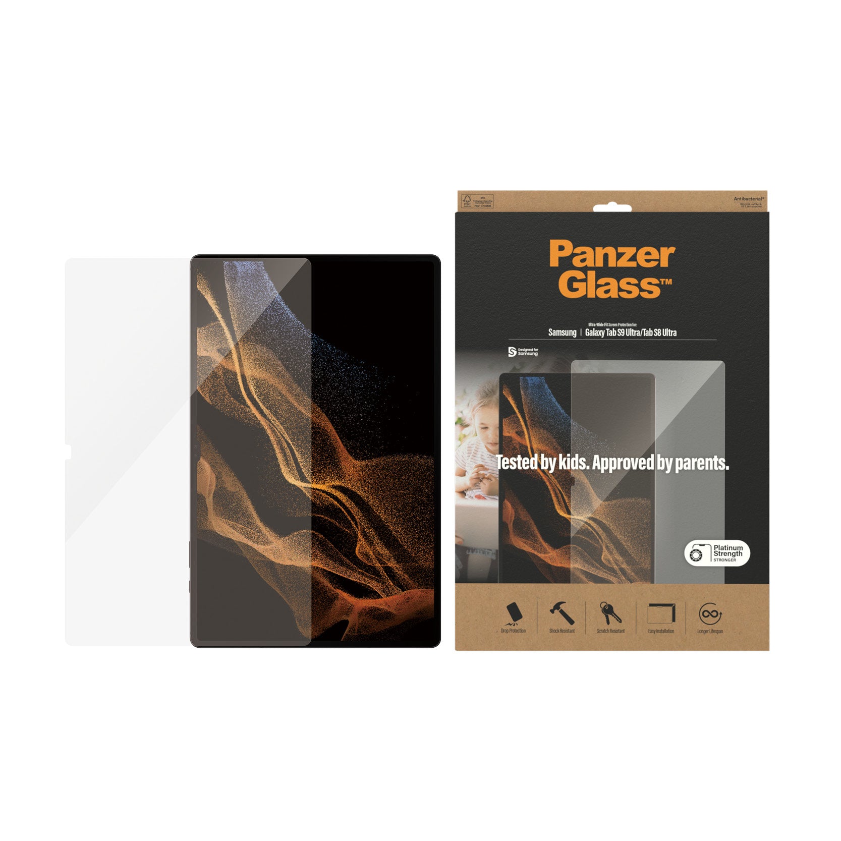 tyck PanzerGlass 7289 5711724072895 Skärmskydd för Surfplattor 7289 www.electricalstuff.se ElectricalStuff.se PanzerGlas