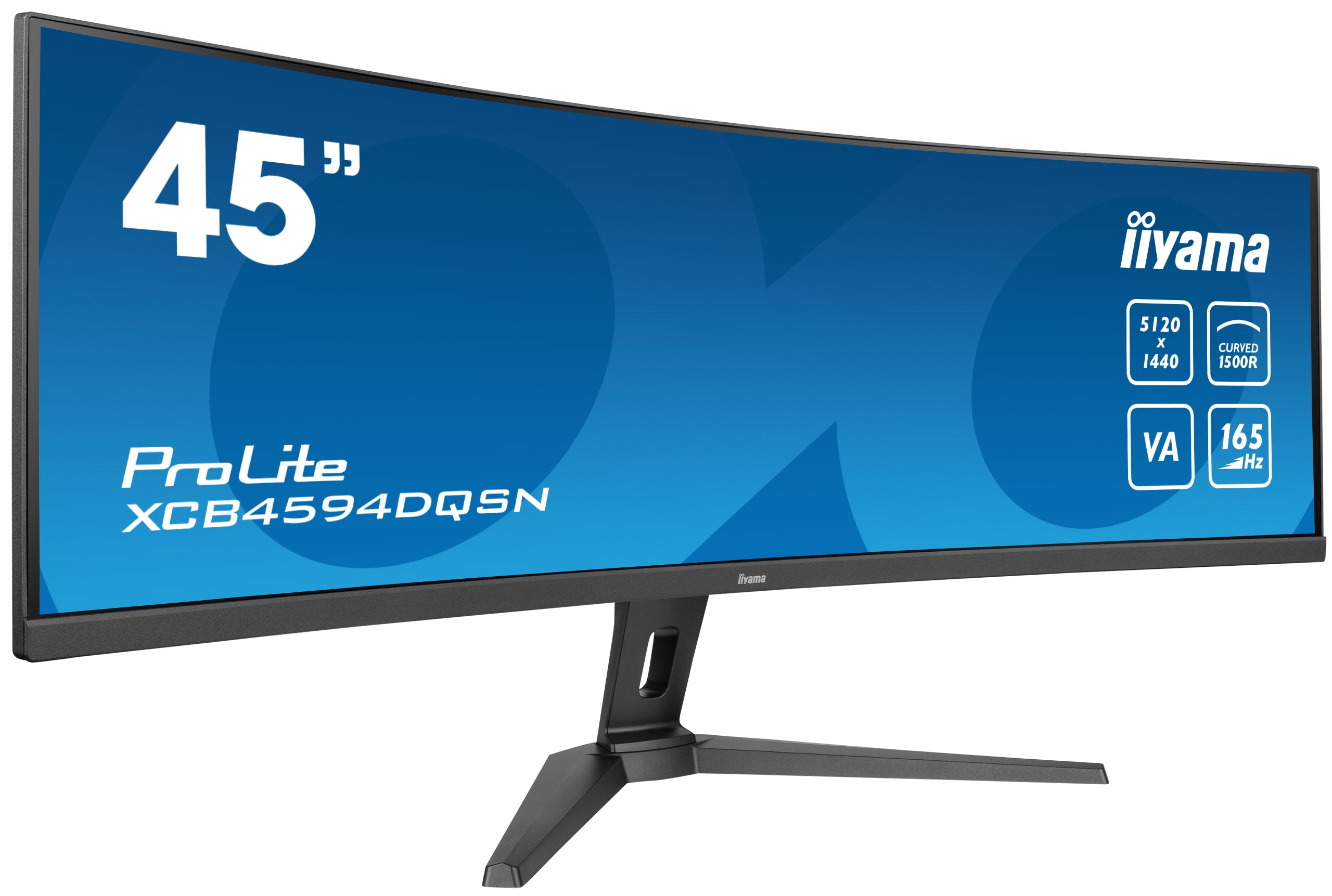 x 1440 pixlar Dual QHD LED Svart iiyama XCB4594DQSN-B1 4948570122271 Platta Pc-Skärmar G-MASTER 45"LCD Curved Bus. UWQHD ww