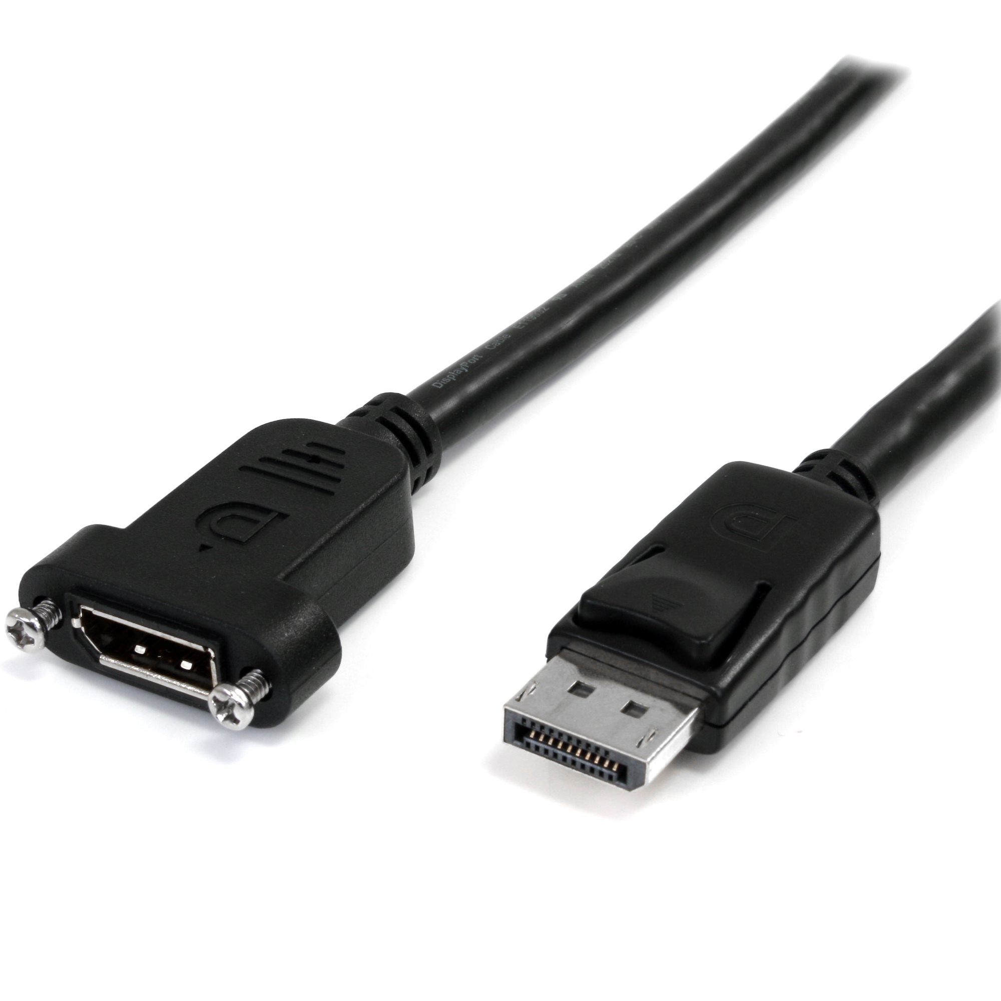 www.electricalstuff.se ElectricalStuff.se StarTech.com DPPNLFM3PW DisplayPort-kabel 0,9 m Svart StarTech.com DPPNLFM3PW 00