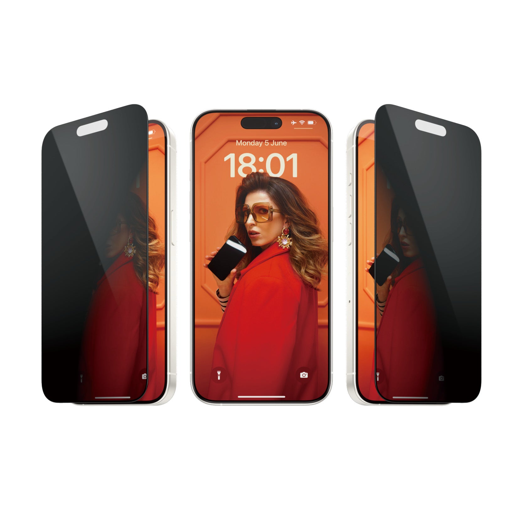 www.electricalstuff.se ElectricalStuff.se PanzerGlass Ultra Wide Fit Privacy Genomskinligt skärmskydd Apple 1 styck Panzer