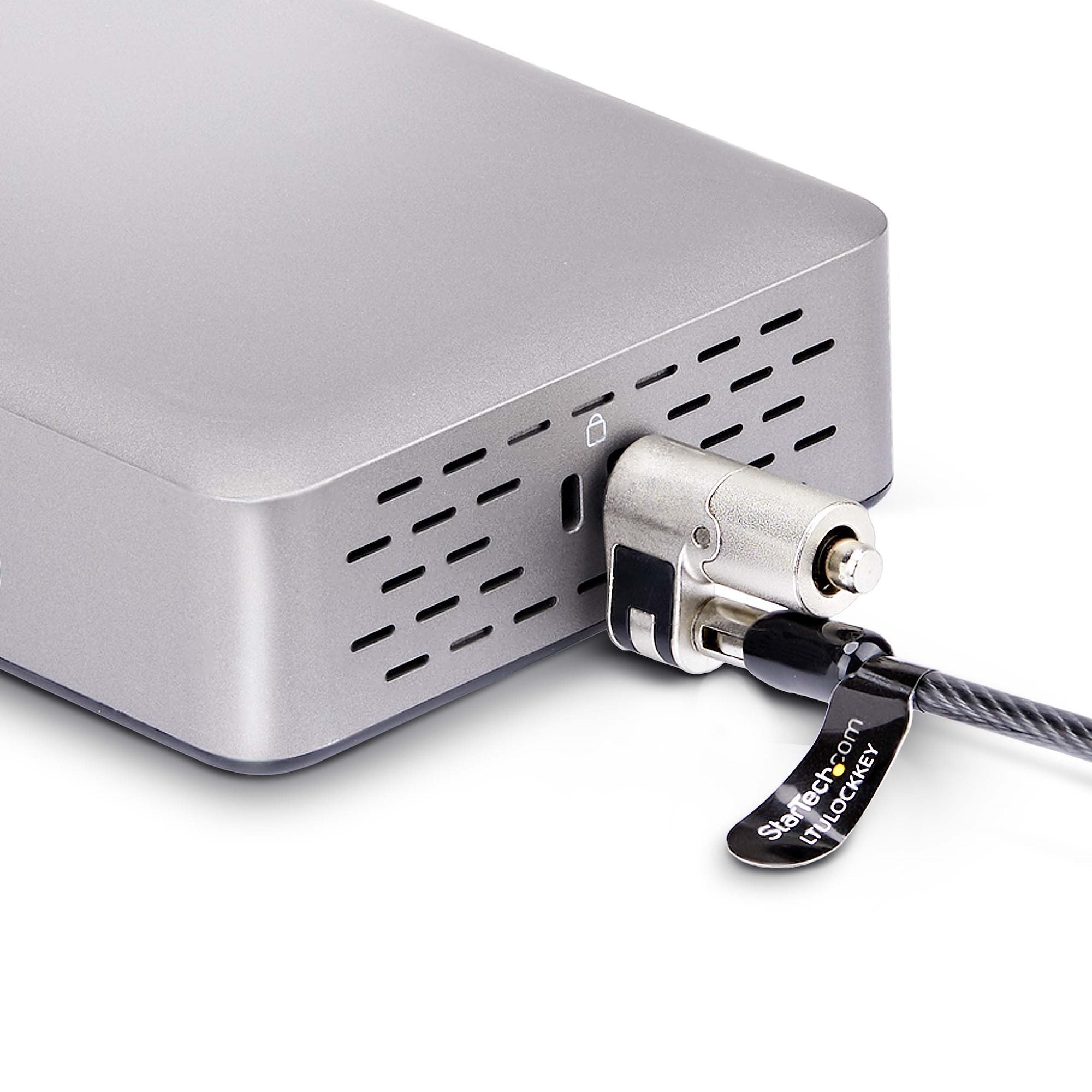 Gbps, dubbel video-HDMI, upp till 2x 4K 60 Hz 4:4:4 (RGB) eller 2x 4K 120 Hz 4:2:2, dockningsstation för flera bildskärmar,