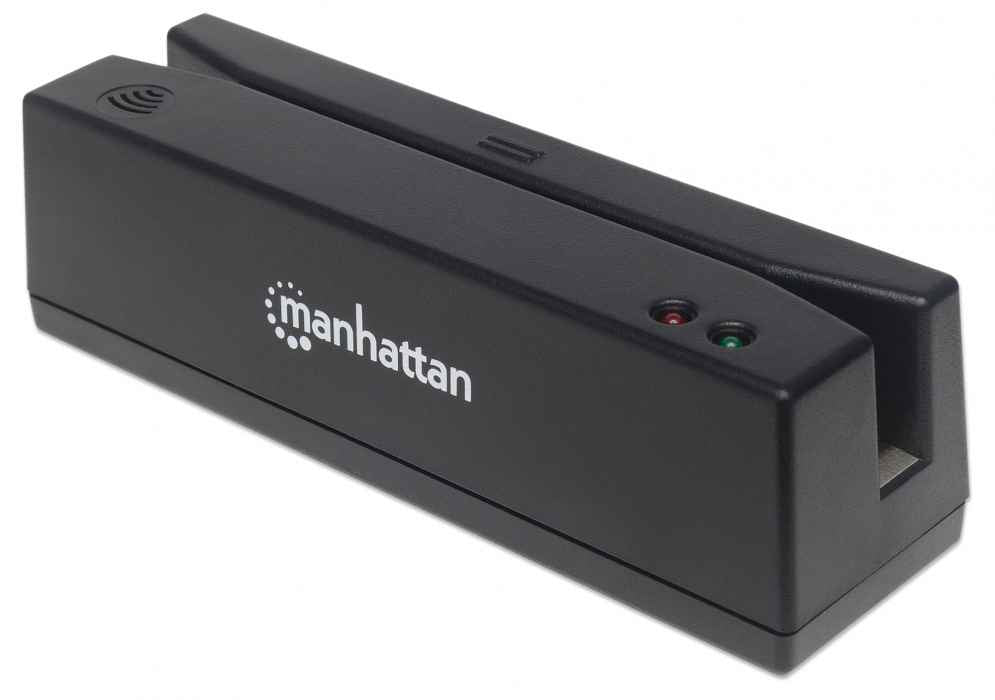 www.electricalstuff.se ElectricalStuff.se Manhattan 460255 magnetkortsläsare USB Svart Manhattan 460255 7666234602552|0766