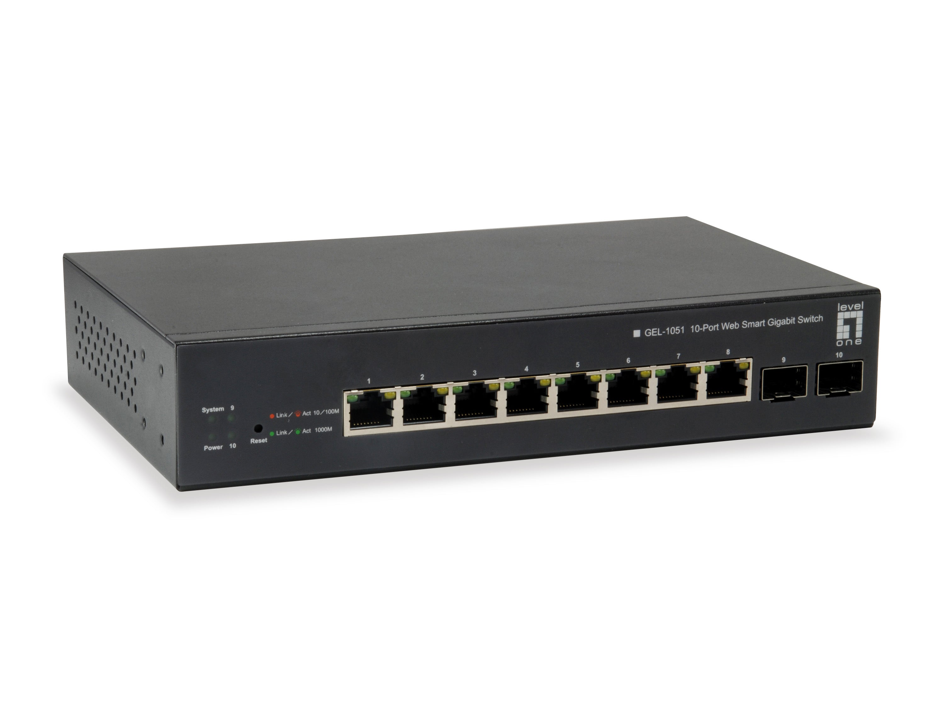 www.electricalstuff.se ElectricalStuff.se LevelOne GEP-1051 nätverksswitchar hanterad L2/L3/L4 Gigabit Ethernet (10/100/10