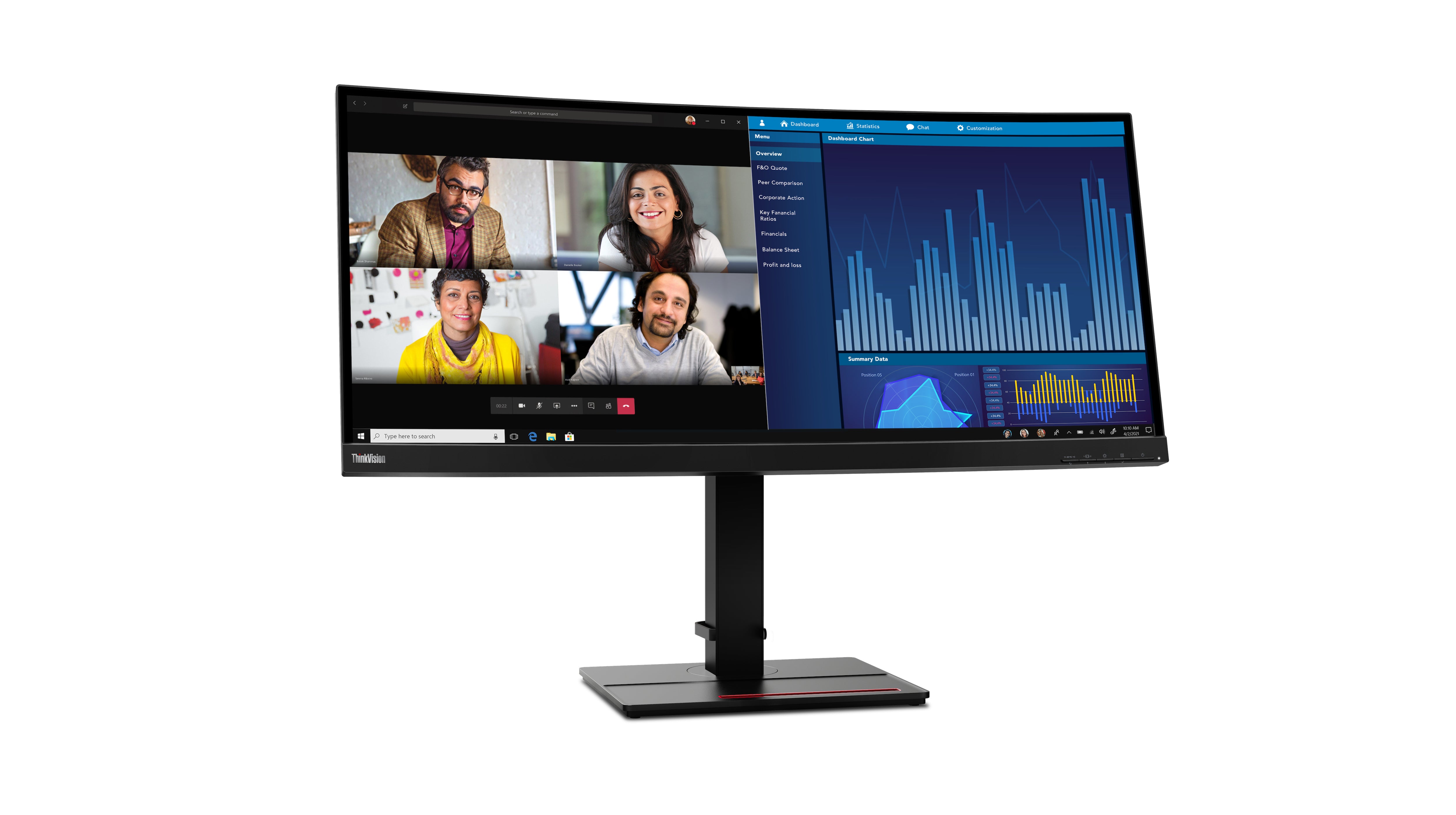 ctricalStuff.se Lenovo ThinkVision P34w-20 LED display 86,7 cm (34.1") 3440 x 1440 pixlar Wide Quad HD Svart Lenovo 63F2RA