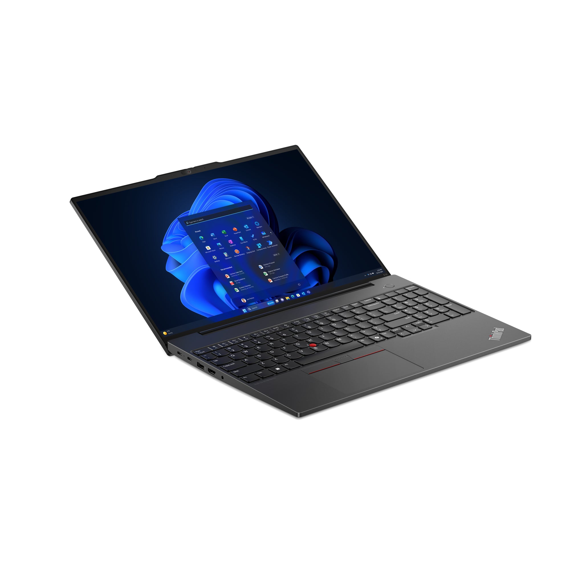 Ryzen™ 5 7535HS Bärbar dator 40,6 cm (16") WUXGA 16 GB DDR5-SDRAM 512 GB SSD Wi-Fi 6E (802.11ax) Windows 11 Pro Svart Lenov