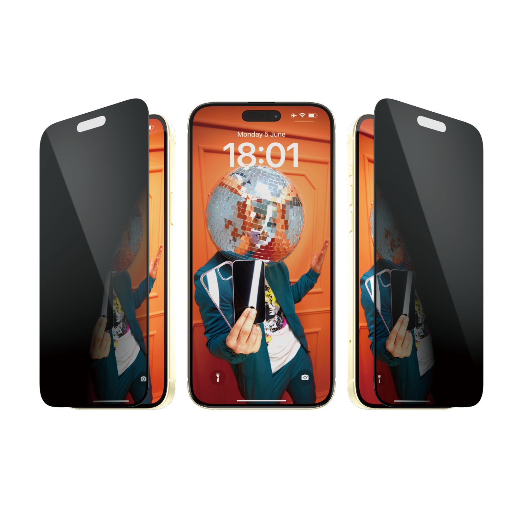 www.electricalstuff.se ElectricalStuff.se PanzerGlass Ultra Wide Fit Privacy Genomskinligt skärmskydd Apple 1 styck Panzer