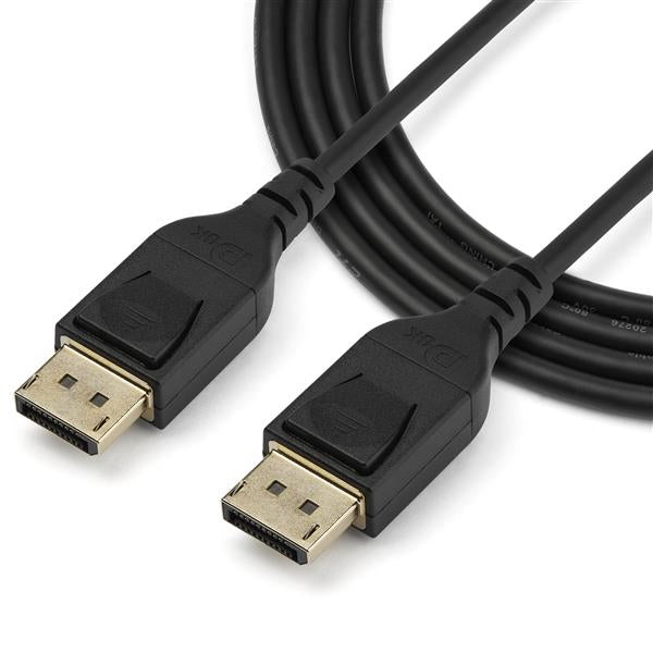 playport-Kablar 2 m DisplayPort 1.4-kabel - VESA-certifierad www.electricalstuff.se ElectricalStuff.se StarTech.com 2 m