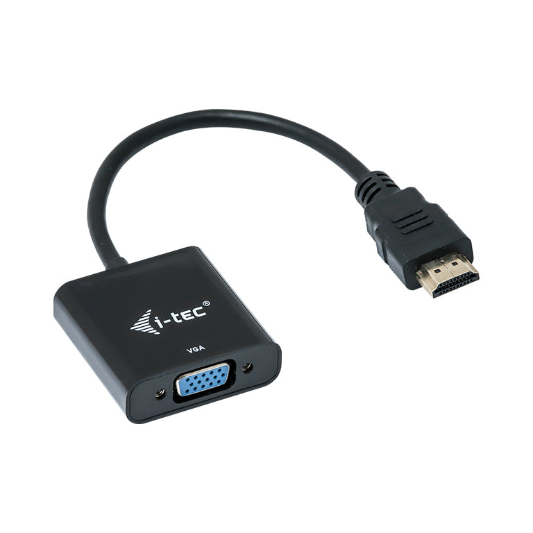 5611702747 Videokabeladaptrar HDMI2VGAADA www.electricalstuff.se ElectricalStuff.se i-tec HDMI2VGAADA videokabeladapter