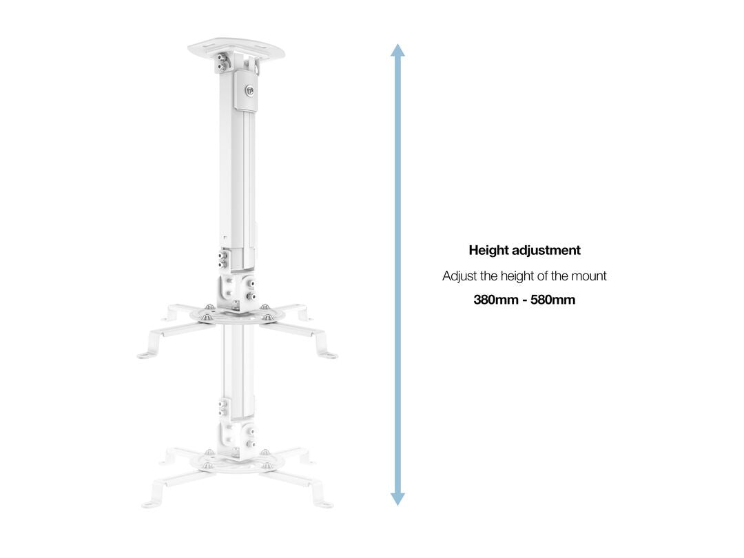 ricalstuff.se ElectricalStuff.se Multibrackets 0311 projektorfästen Tak Vit Multibrackets 0311 7350022730311 Projektorfäst