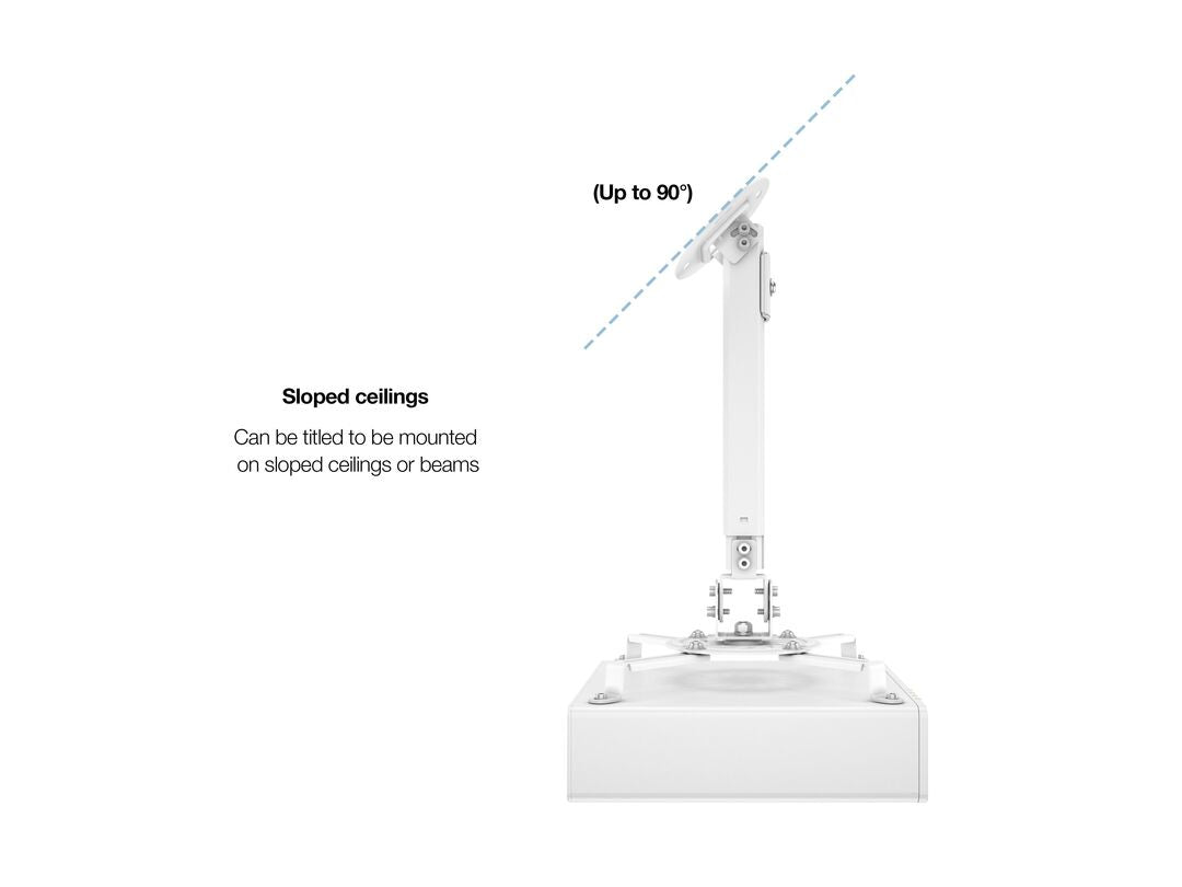 en 0311 www.electricalstuff.se ElectricalStuff.se Multibrackets 0311 projektorfästen Tak Vit Multibrackets 0311 73500227