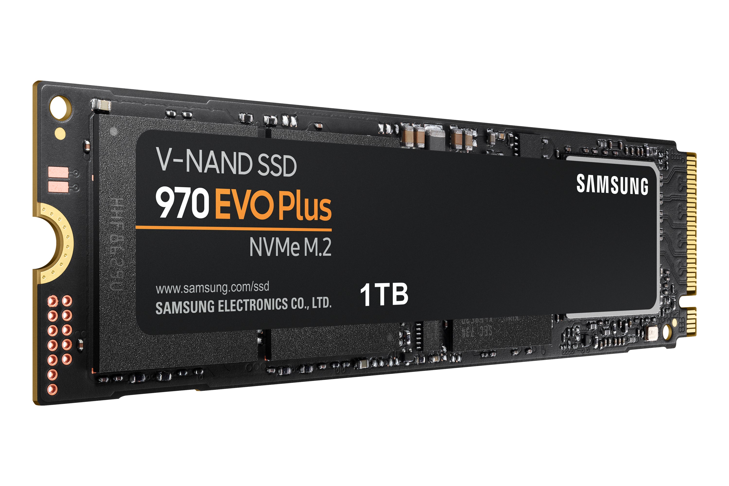 uff.se Samsung 970 EVO Plus 1 TB M.2 PCI Express 3.0 NVMe V-NAND MLC Samsung MZ-V7S1T0BW 8801643628086 SSD-Hårddisk 970