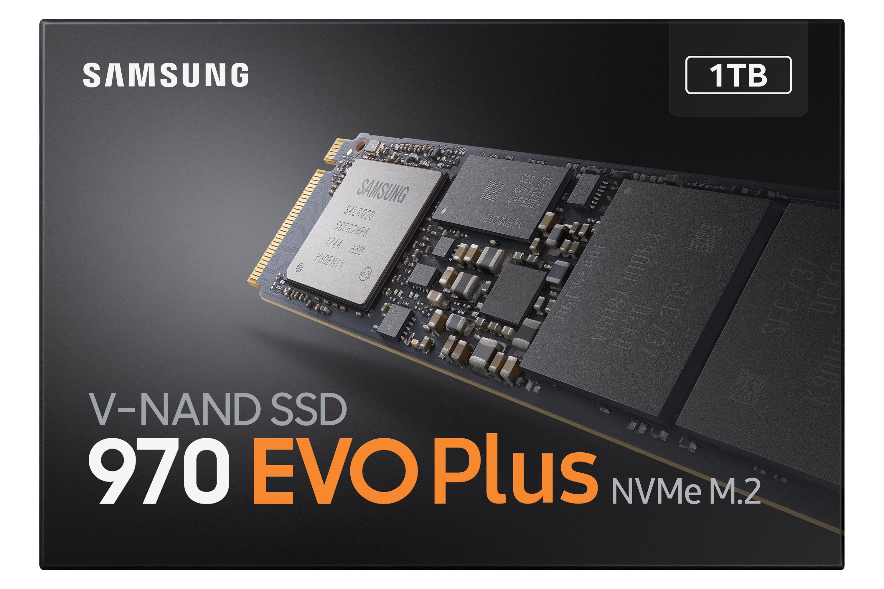 EVO Plus www.electricalstuff.se ElectricalStuff.se Samsung 970 EVO Plus 1 TB M.2 PCI Express 3.0 NVMe V-NAND MLC Samsung M
