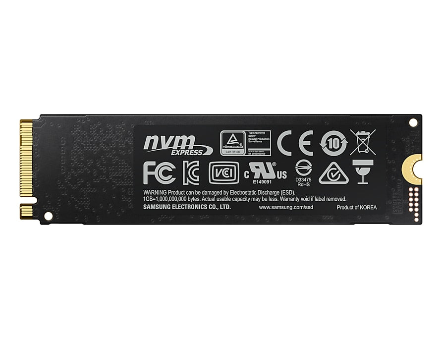 E 8801643798567|5706998964786 SSD-Hårddisk 970 EVO Plus www.electricalstuff.se ElectricalStuff.se Samsung 970 EVO Plus 1