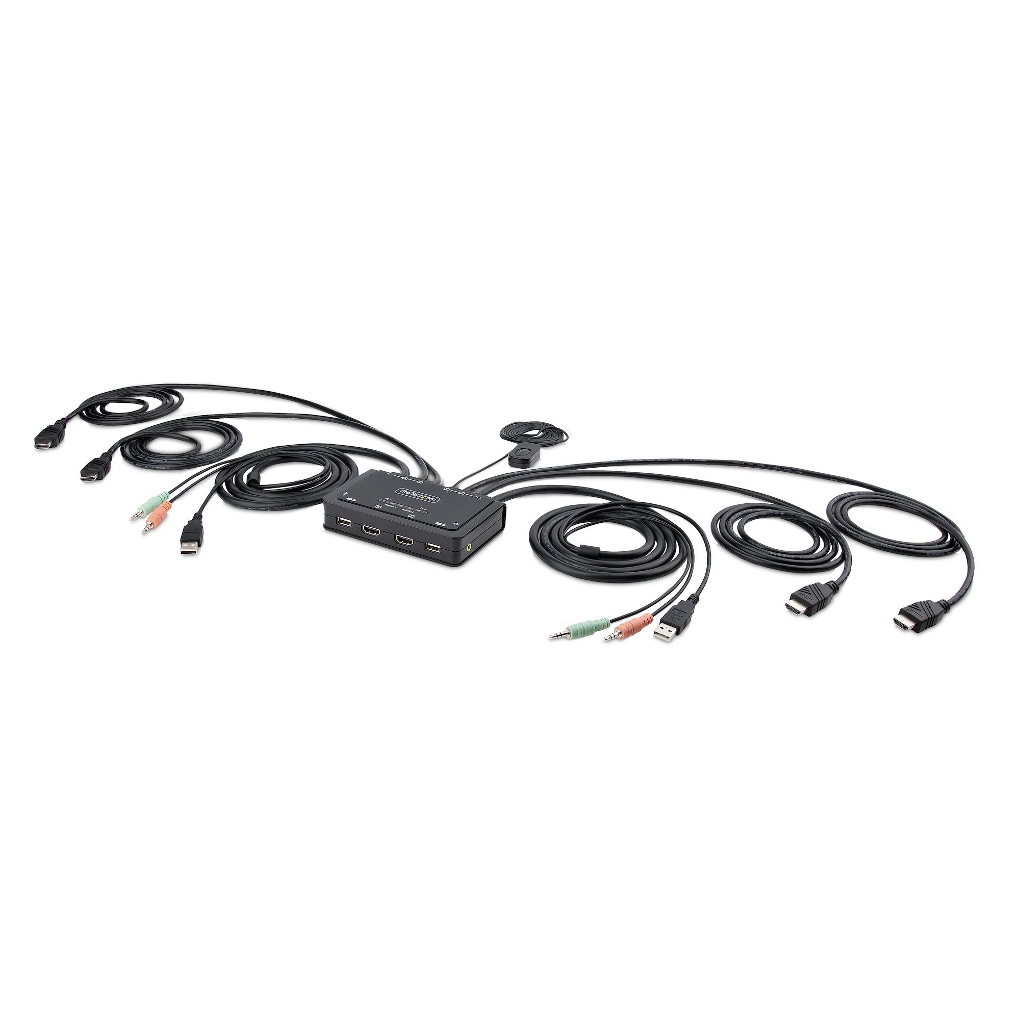 www.electricalstuff.se ElectricalStuff.se StarTech.com C2-DH46-UA2-CBL-KVM KVM-switchar Svart StarTech.com C2-DH46-UA2-CBL
