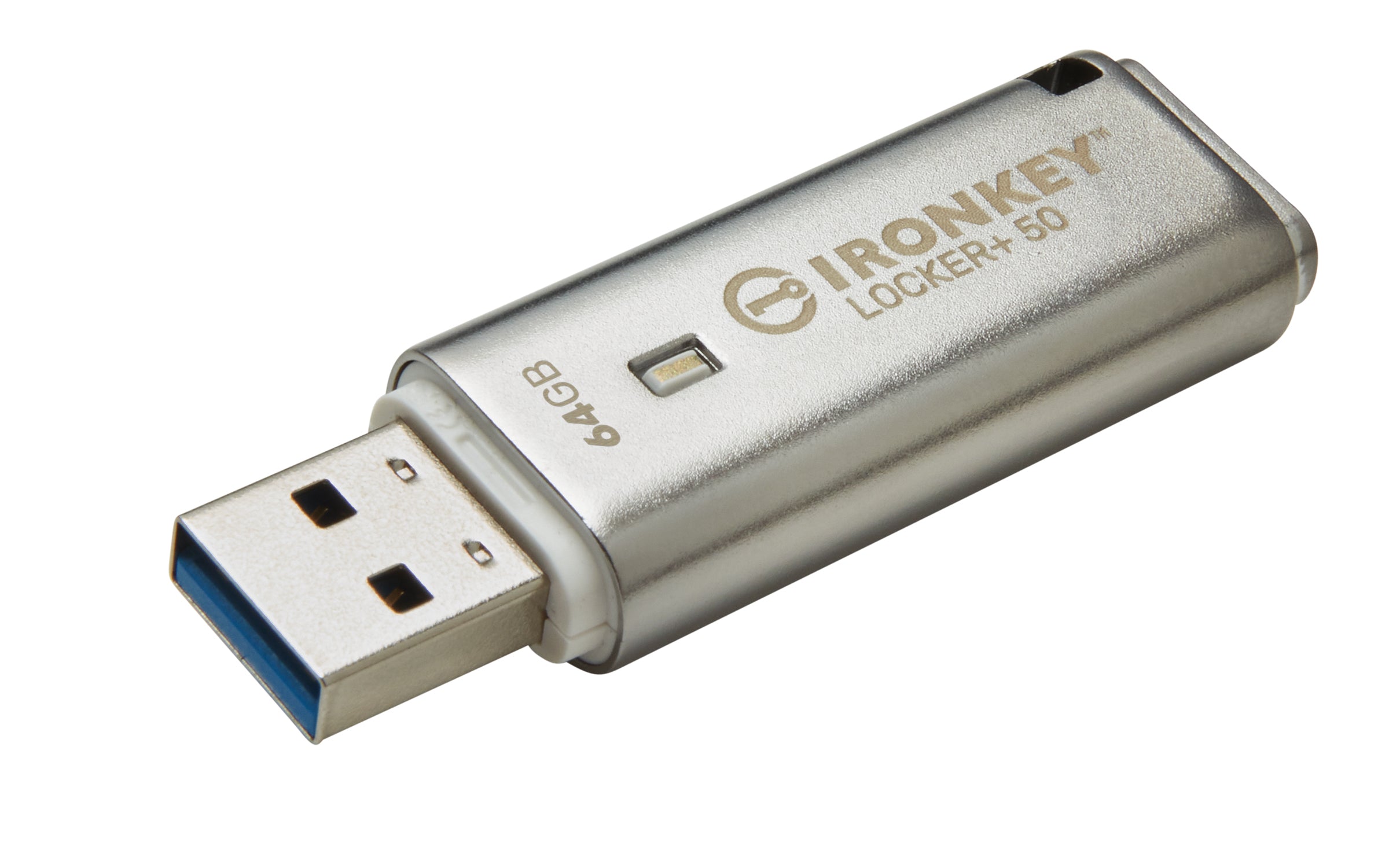 ingston Technology IKLP50/64GB 0740617329360|740617329360 USB-Sticka IronKey Locker+ 50 www.electricalstuff.se ElectricalSt