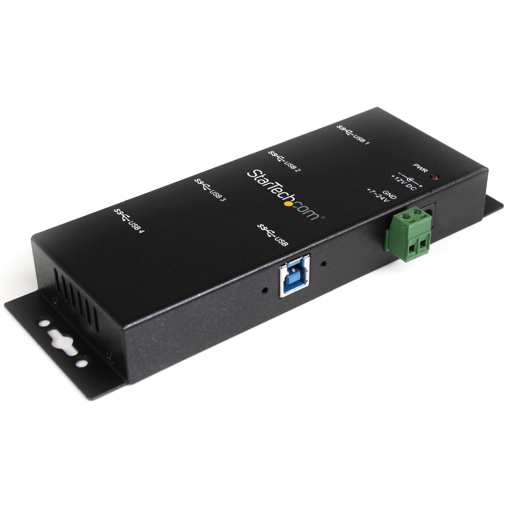 www.electricalstuff.se ElectricalStuff.se StarTech.com USB 3.0-hubb med 4 portar - 5Gbps - Industriell USB-A-hubb i metall