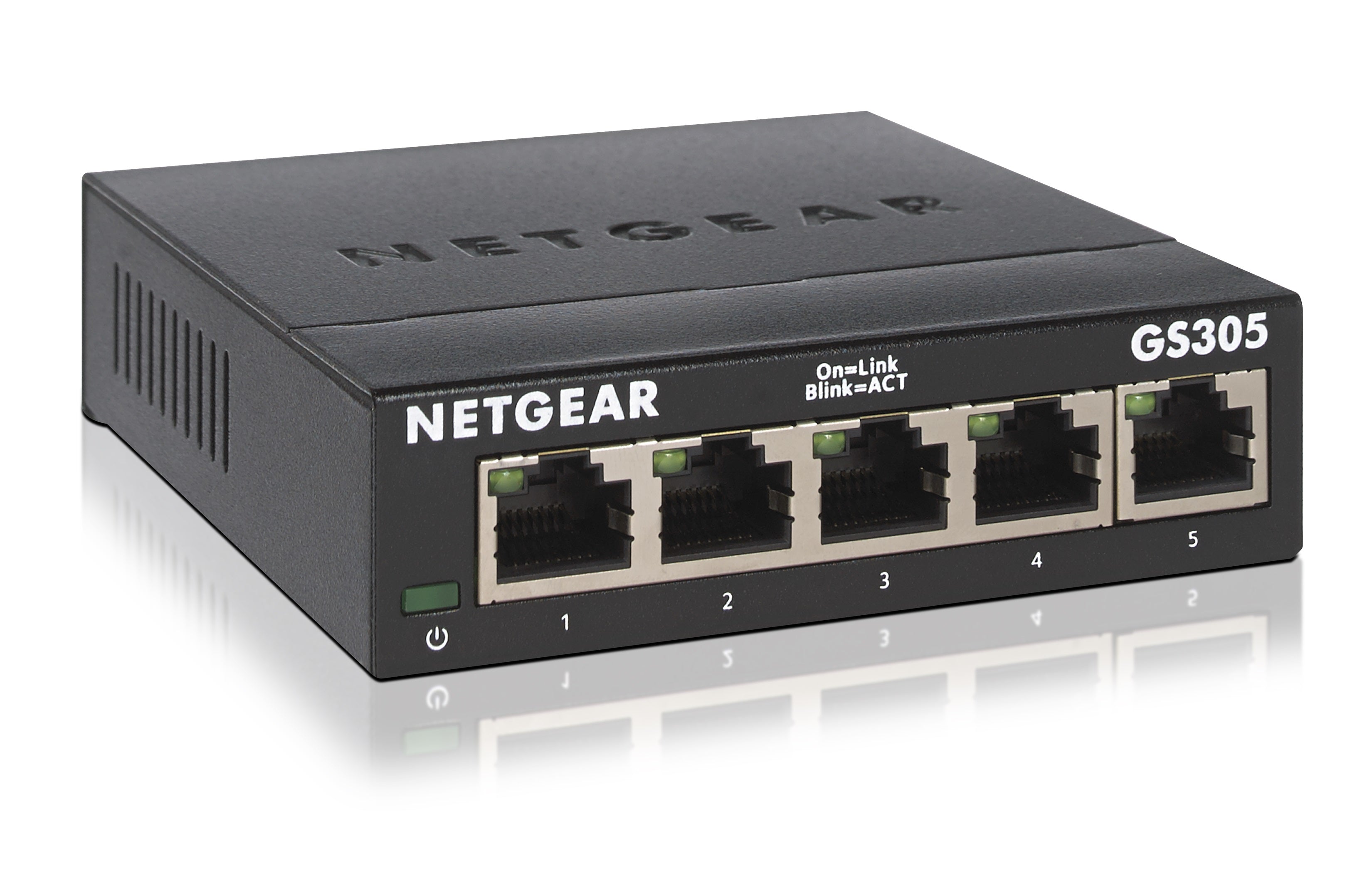 www.electricalstuff.se ElectricalStuff.se NETGEAR GS305 Ohanterad L2 Gigabit Ethernet (10/100/1000) Svart NETGEAR GS305-30