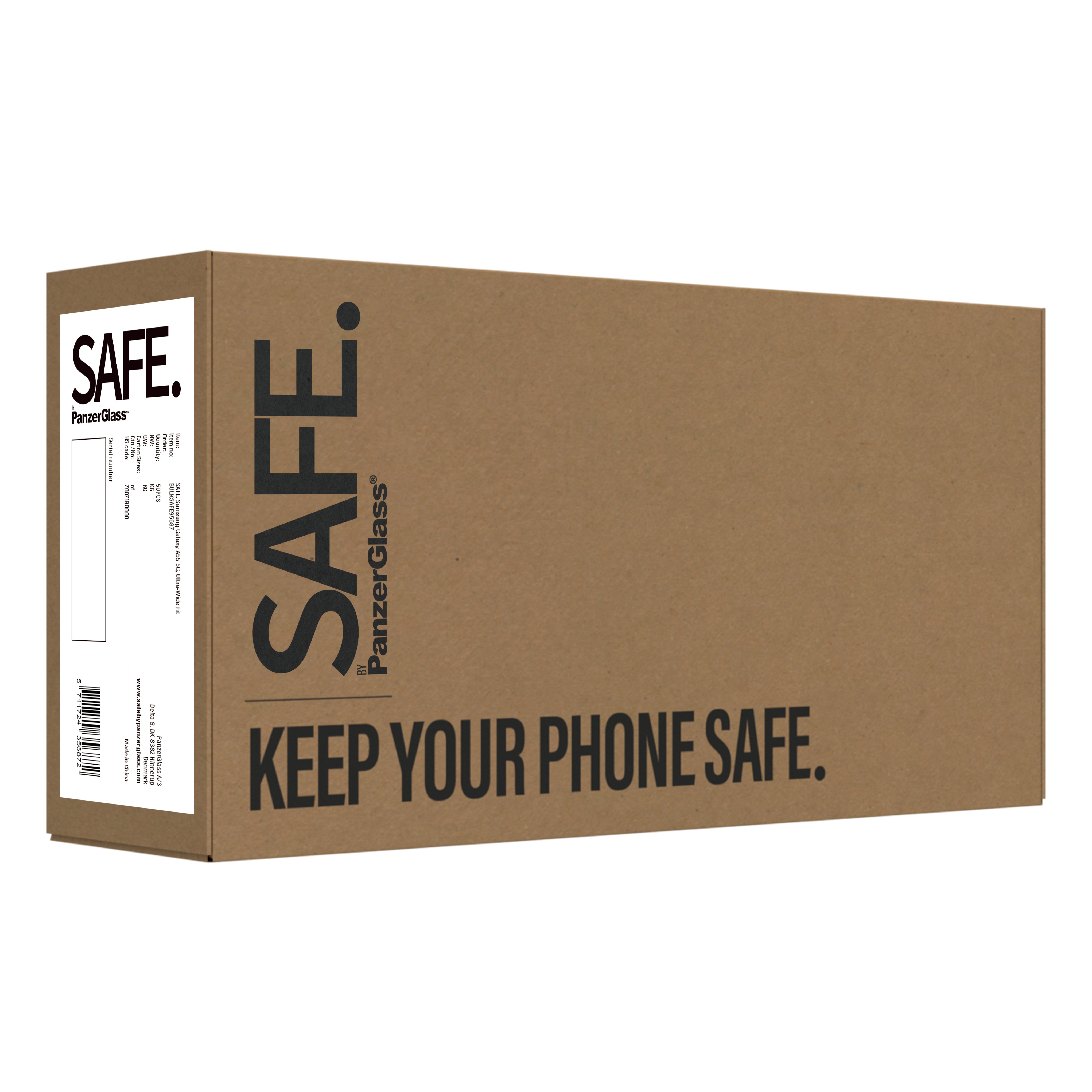 nomskinligt skärmskydd Samsung 50 styck PanzerGlass BULKSAFE95687 5711724356872 Skärm- och Baksidesskydd till Mobiltelefoner