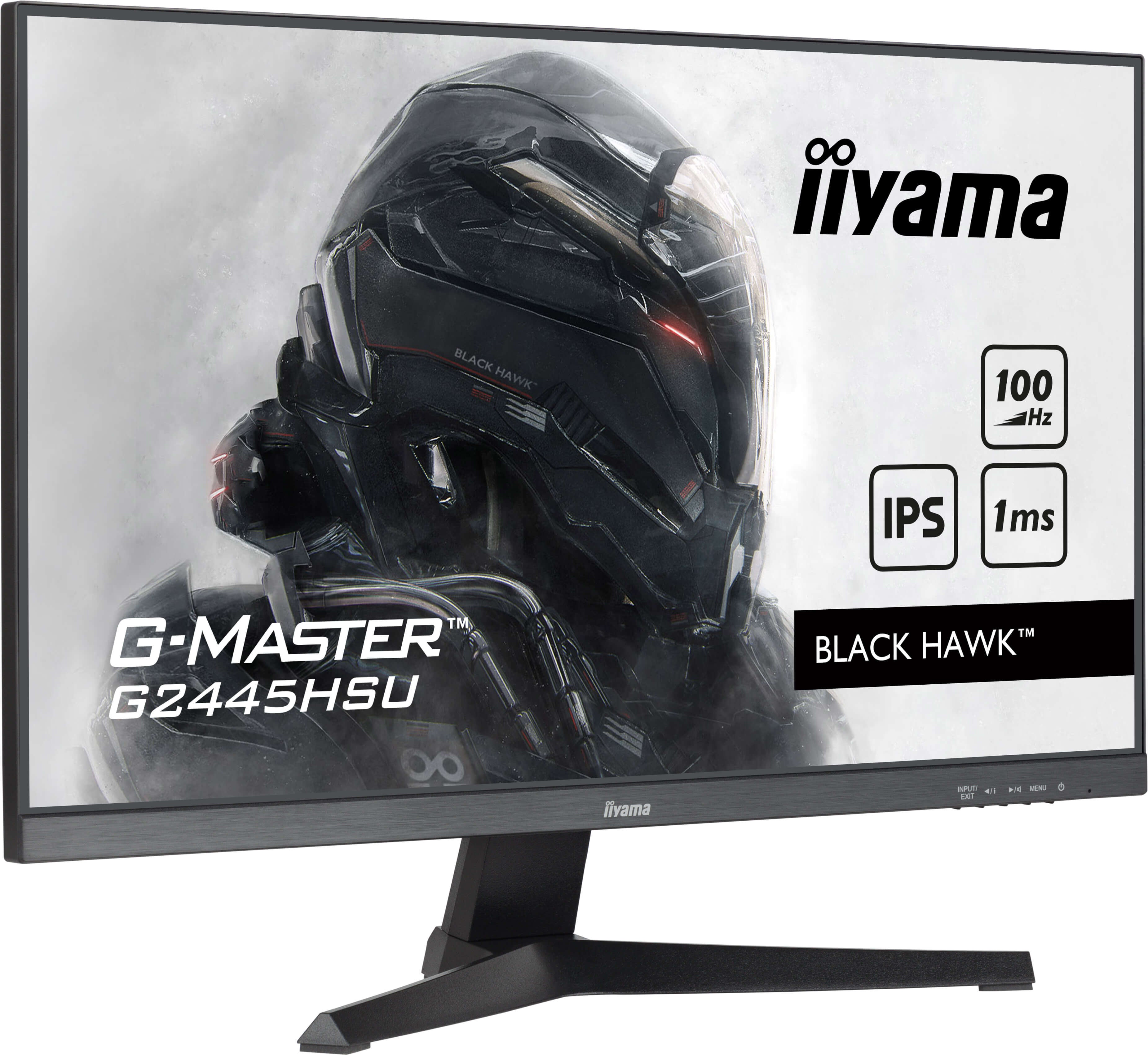 uff.se iiyama G-MASTER G2445HSU-B2 platta pc-skärmar 61 cm (24") 1920 x 1080 pixlar Full HD LCD Svart iiyama G2445HSU-B2 4