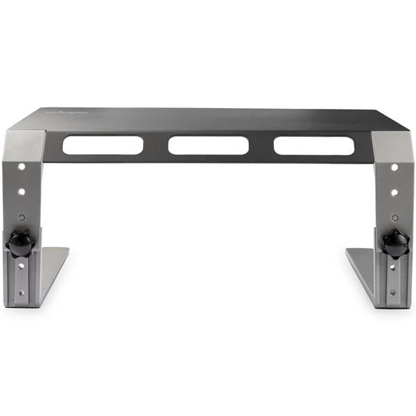 h.com MONSTND 0065030867030|065030867030 Höj- Och Sänkbara Skrivbord Skärmhöjningsställ - stål och aluminium - justerbar h