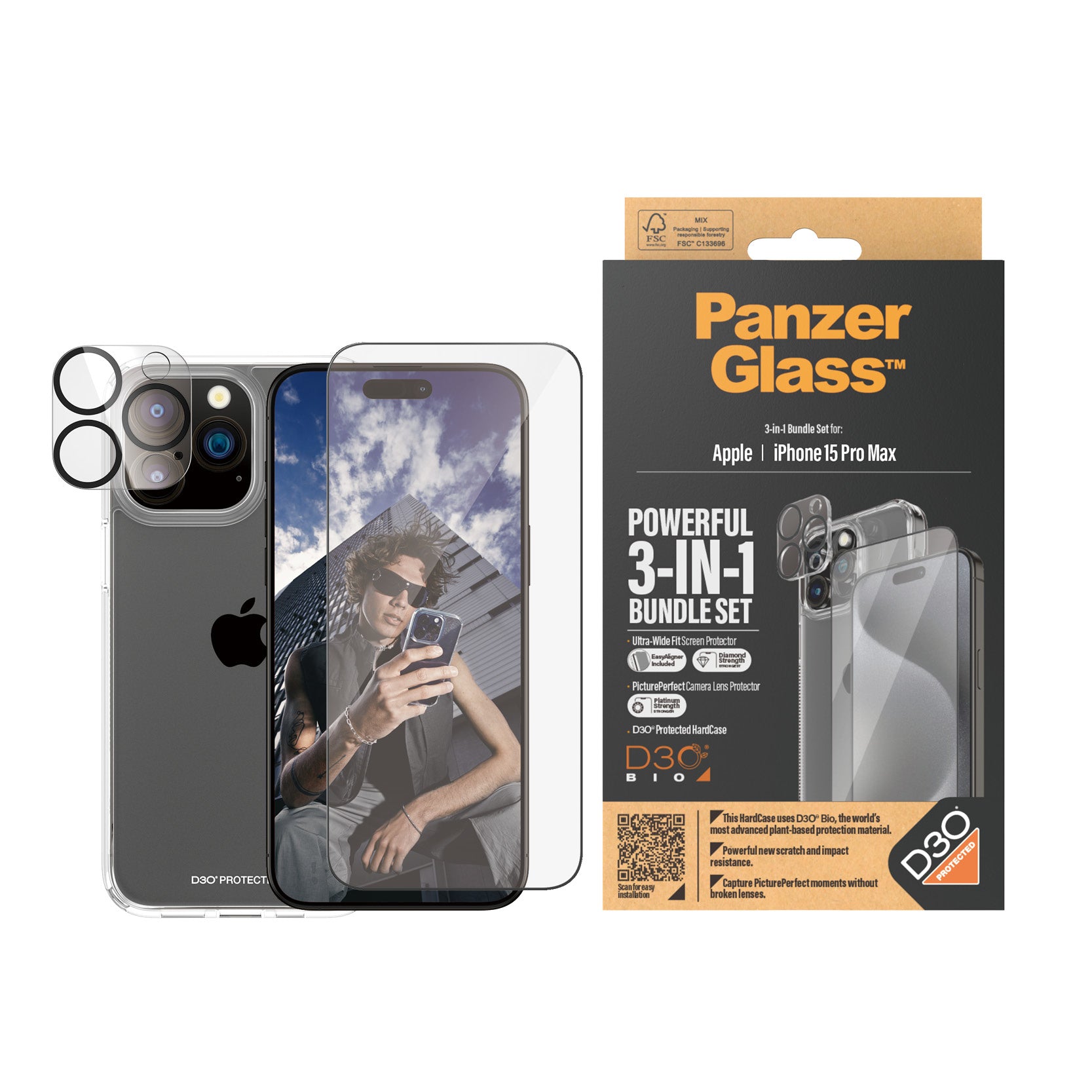 skärmskydd Apple 1 styck PanzerGlass B1175+2812 5711724211751 Skärm- och Baksidesskydd till Mobiltelefoner B1175+2812 www