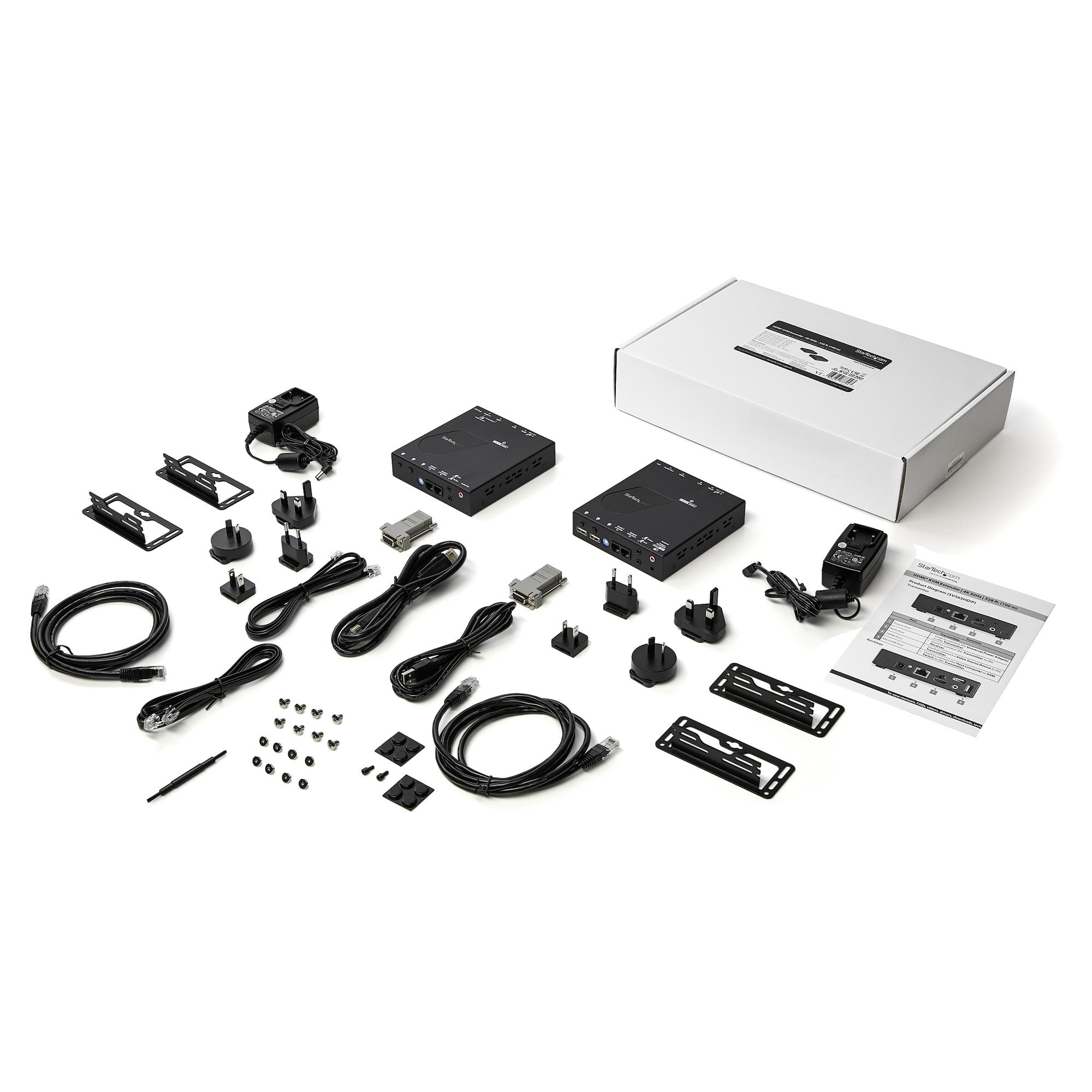 30 Hz StarTech.com SV565HDIP 0065030877947|065030877947 KVM-Switchar HDMI KVM-förlängare över LAN - 4K 30 Hz www.electrica